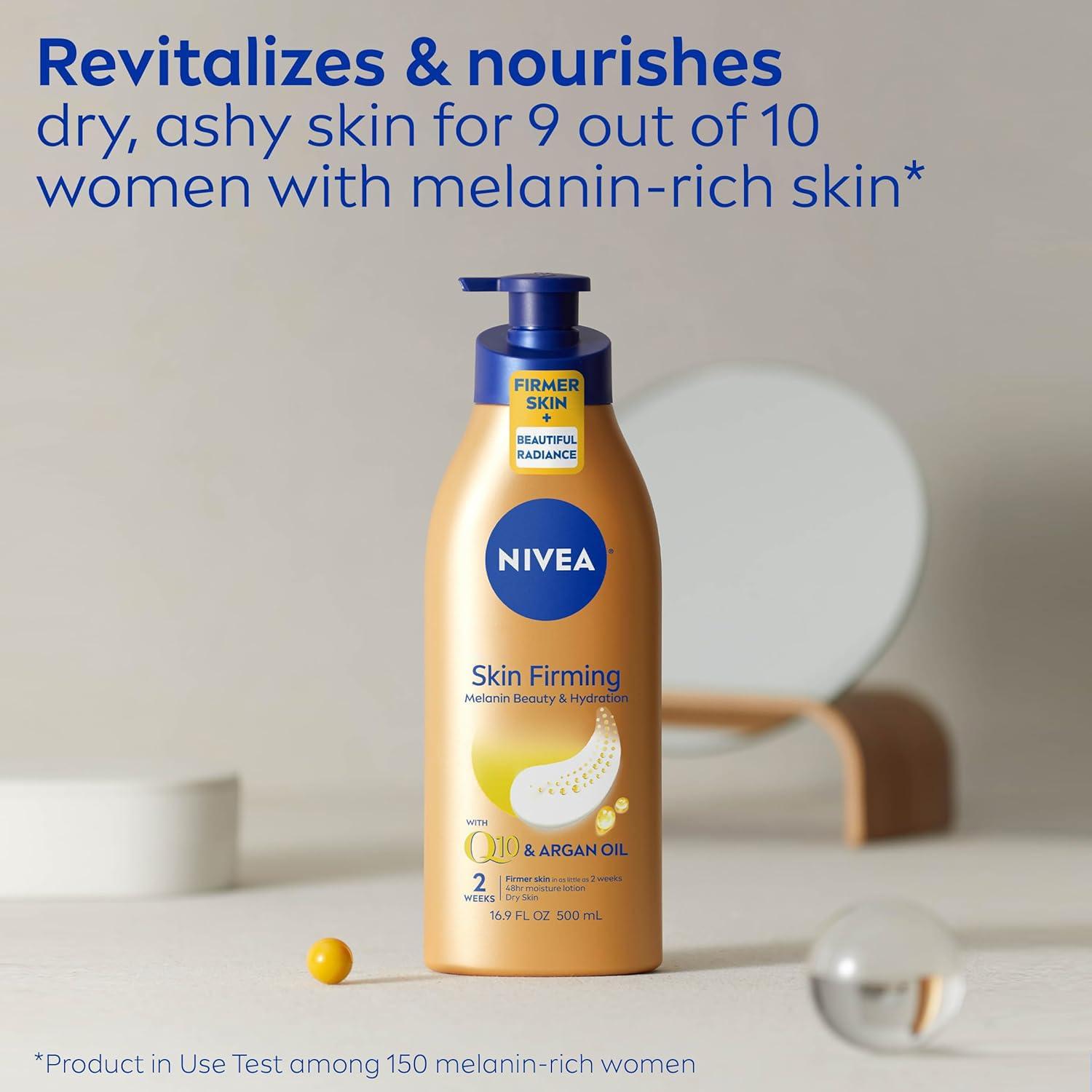 Loción Corporal NIVEA Hidratante con Q10 y Argán 500ml