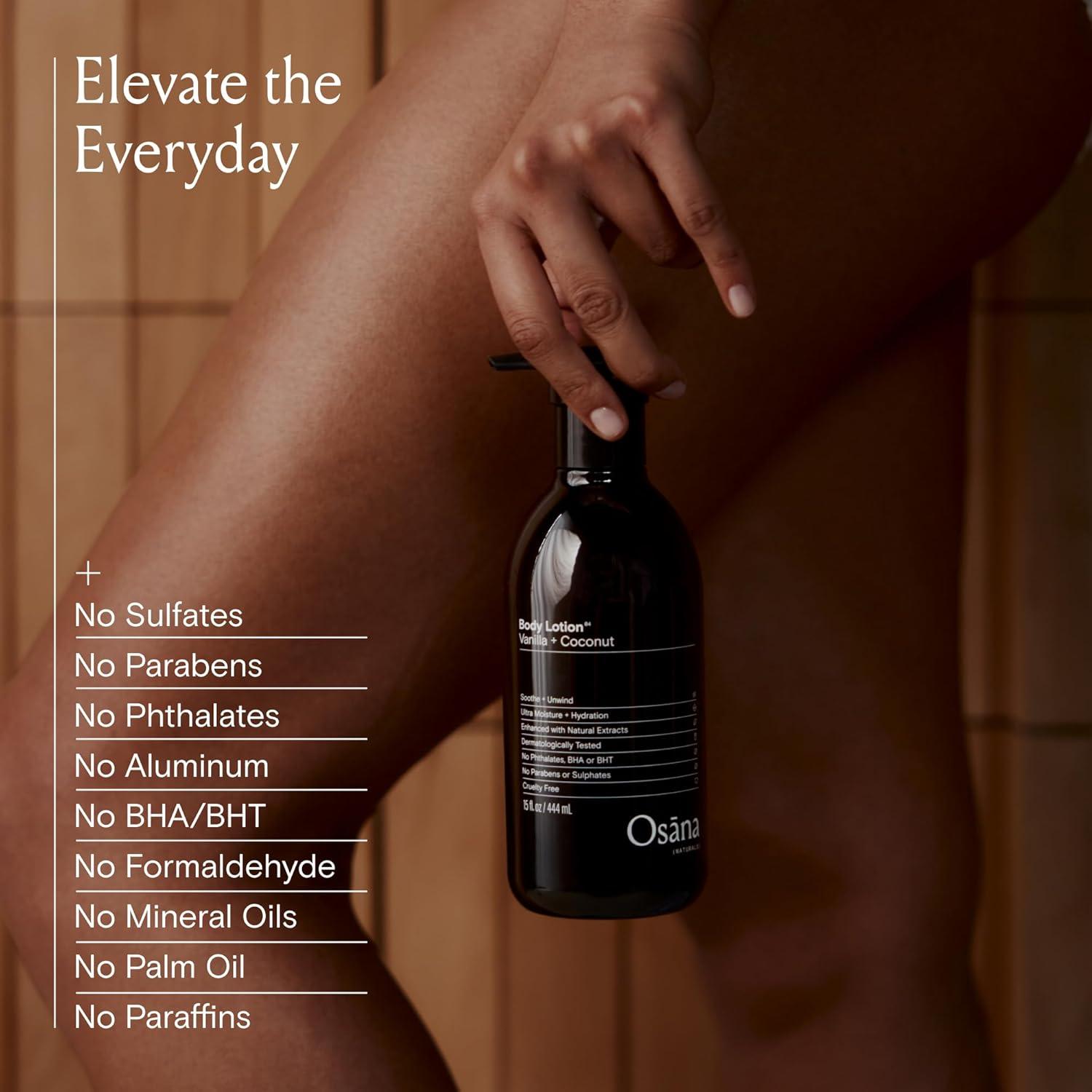 Loción Corporal Osana Hidratante 425g Vainilla y Coco Doble