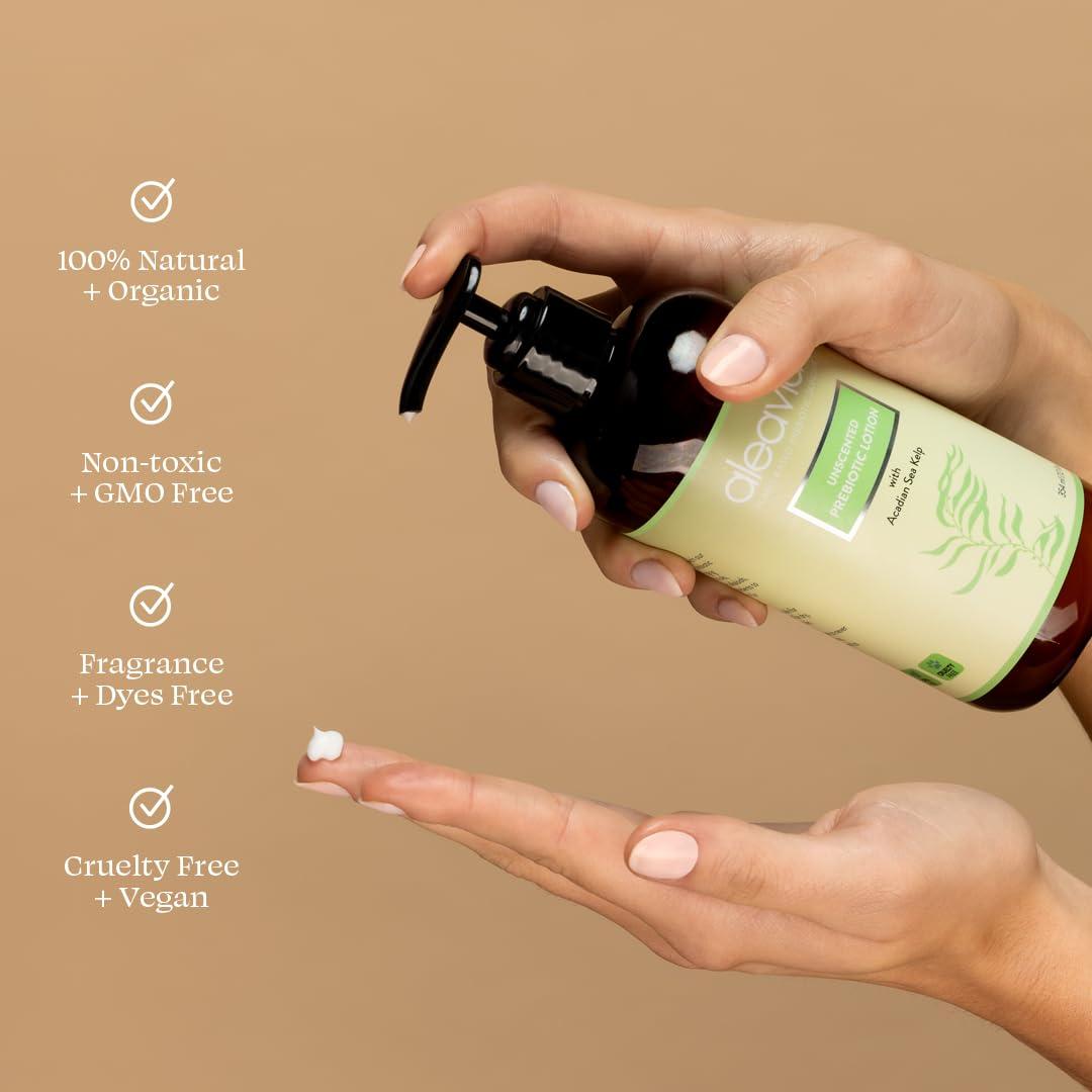 Loción Corporal Prebiótica Aleavia Sin Fragancia 355 ml