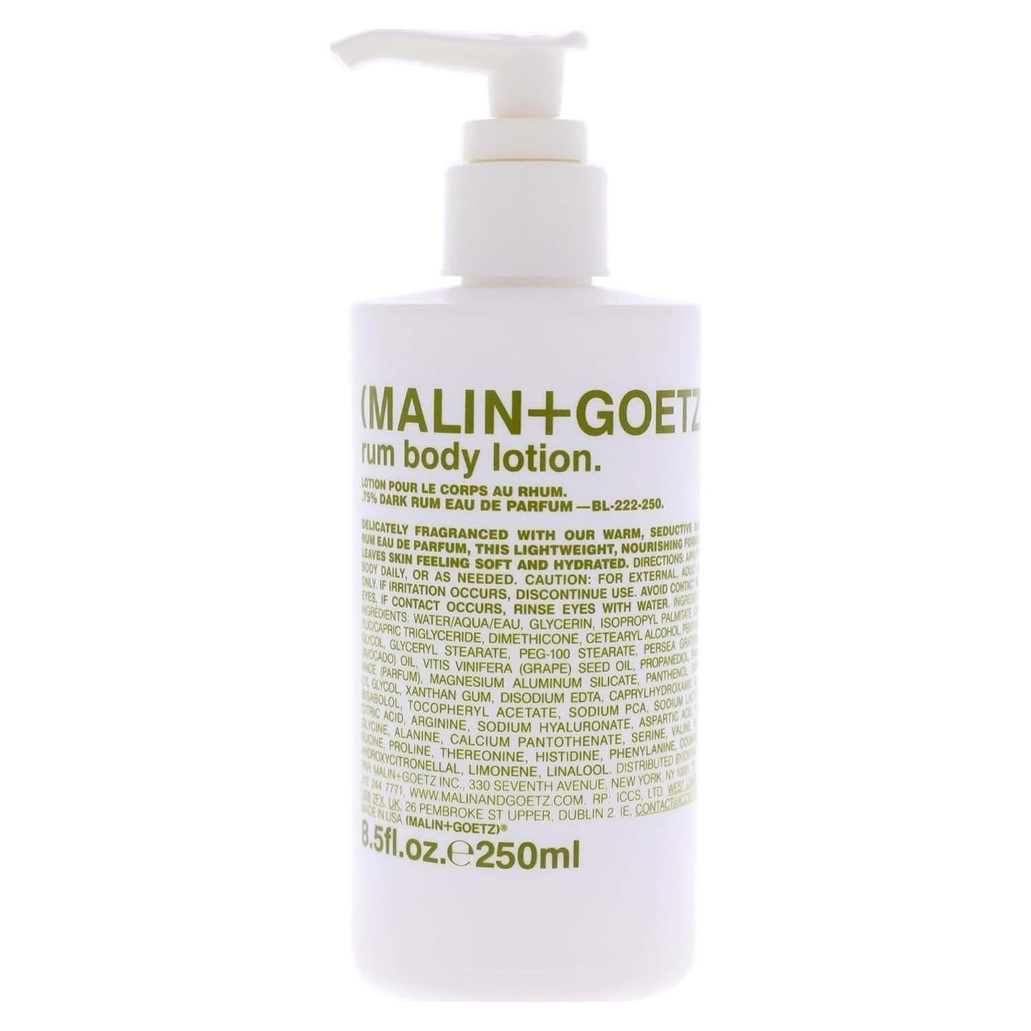 Loción Corporal de Ron Malin+Goetz 240 ml Hidratante