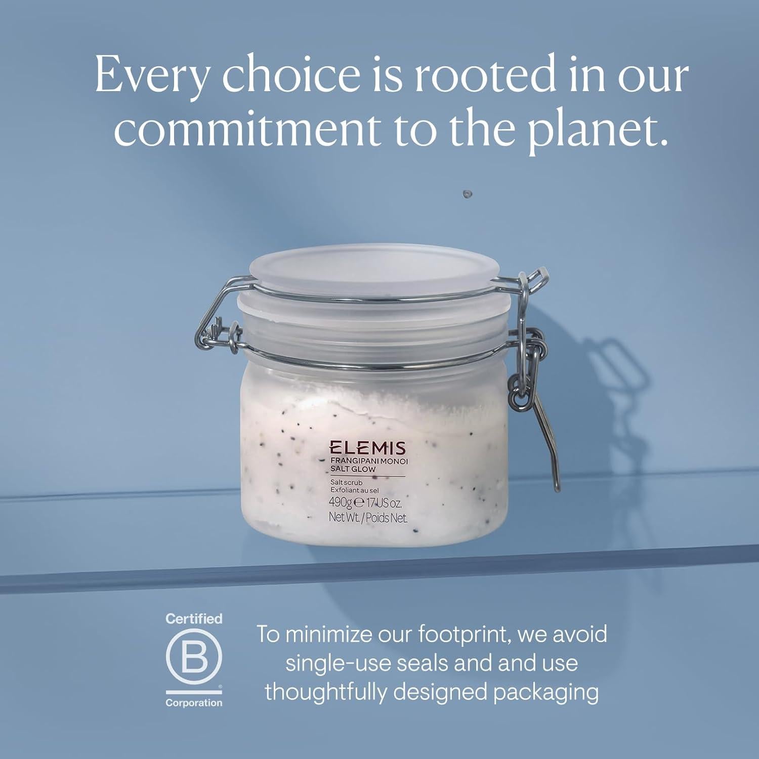 Exfoliante de Sal Marina ELEMIS Frangipani 490g