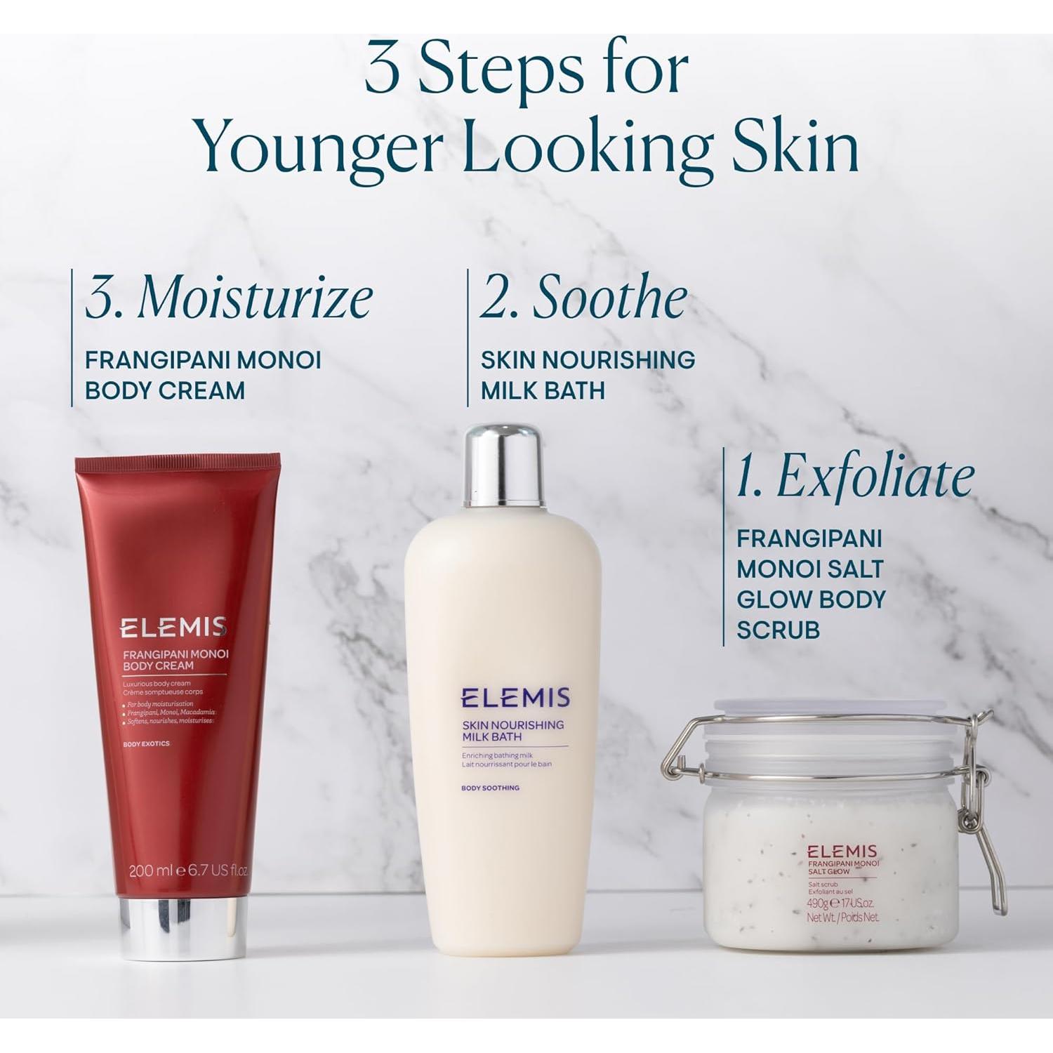 Exfoliante de Sal Marina ELEMIS Frangipani 490g