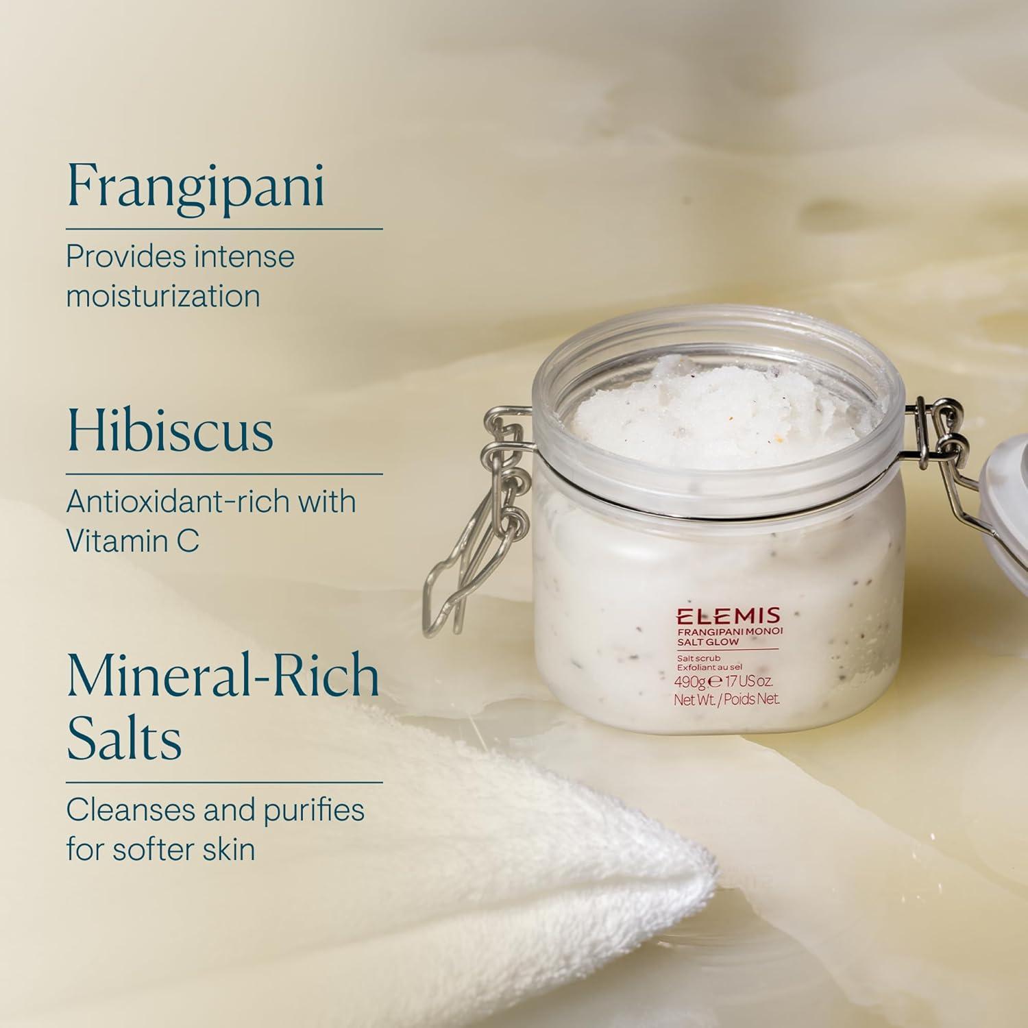 Exfoliante de Sal Marina ELEMIS Frangipani 490g