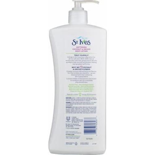 Loción Corporal Suavizante St. Ives Coco 621 ml (Pack de 6)