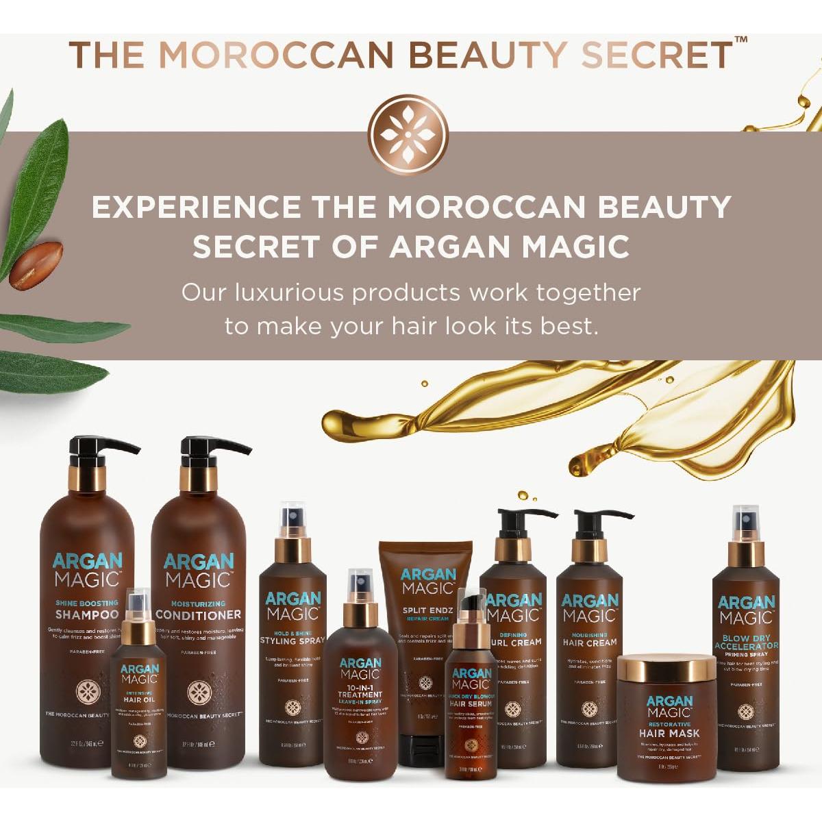 Loción Corporal Hidratante Argan Magic 32 oz Coco Vainilla