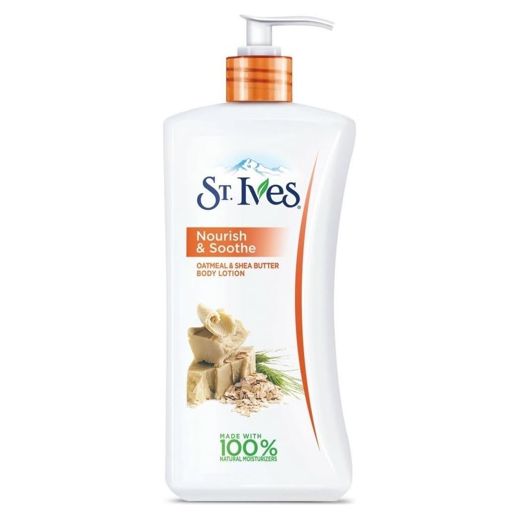 Loción Corporal St Ives 621ml Naturalmente Calmante 6 Paquete