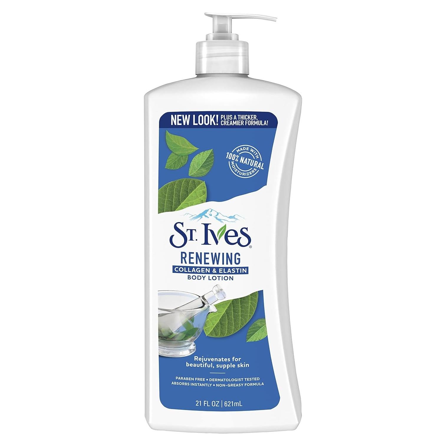 Loción Corporal Renovadora St. Ives Colágeno Elastina 600 ml (Pack 2)