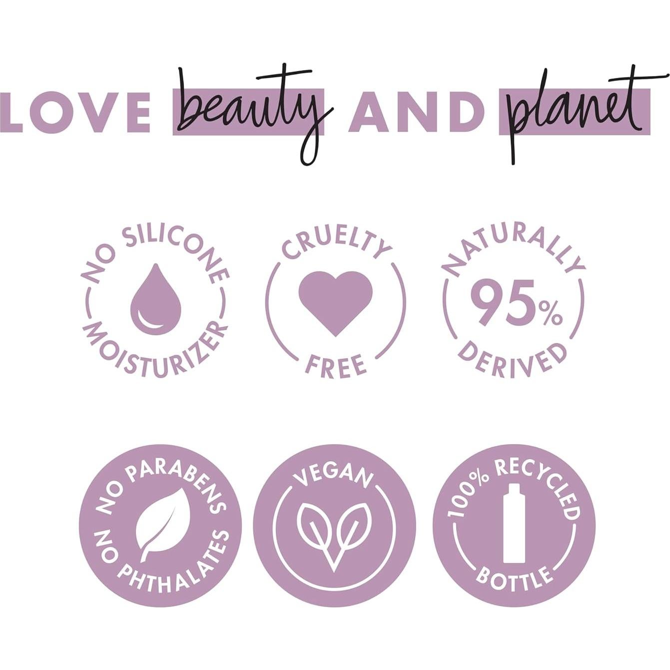 Loción Corporal Love Beauty and Planet 382 ml Hidratante Argán Lavanda