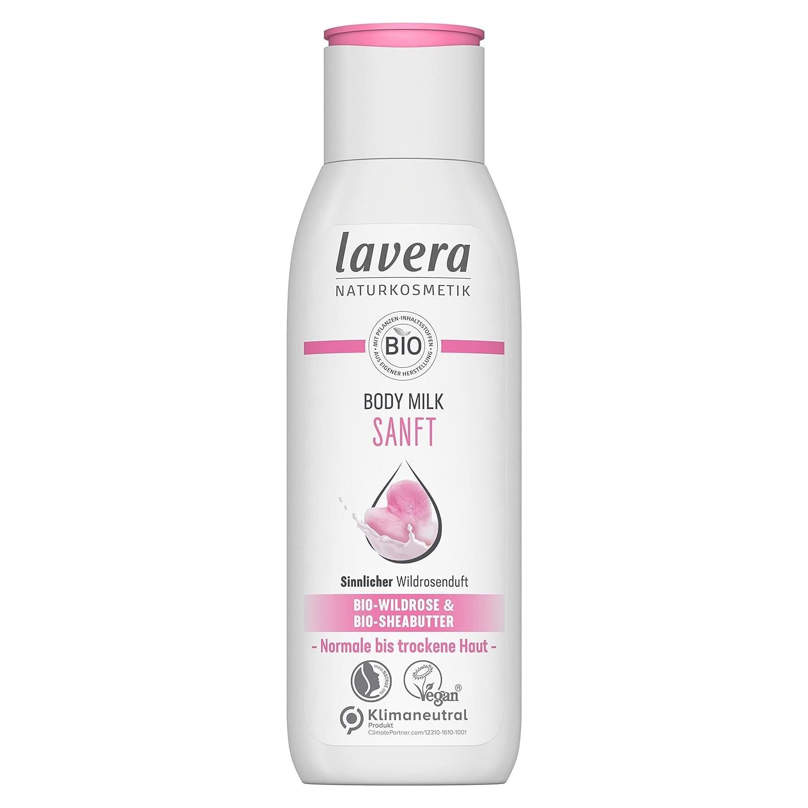 Loción Corporal Lavera Gentle 200ml Rosa Silvestre Karité