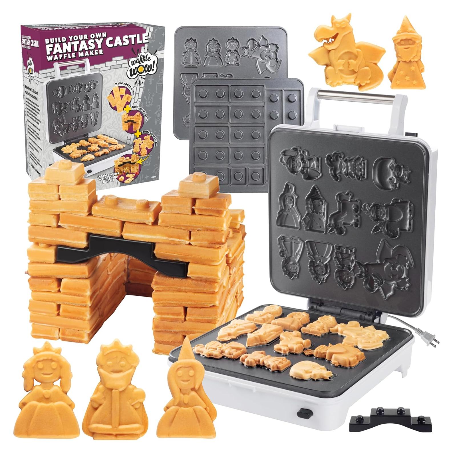 Hacedor de Waffles Waffle Wow! Castillo Fantástico 1200W