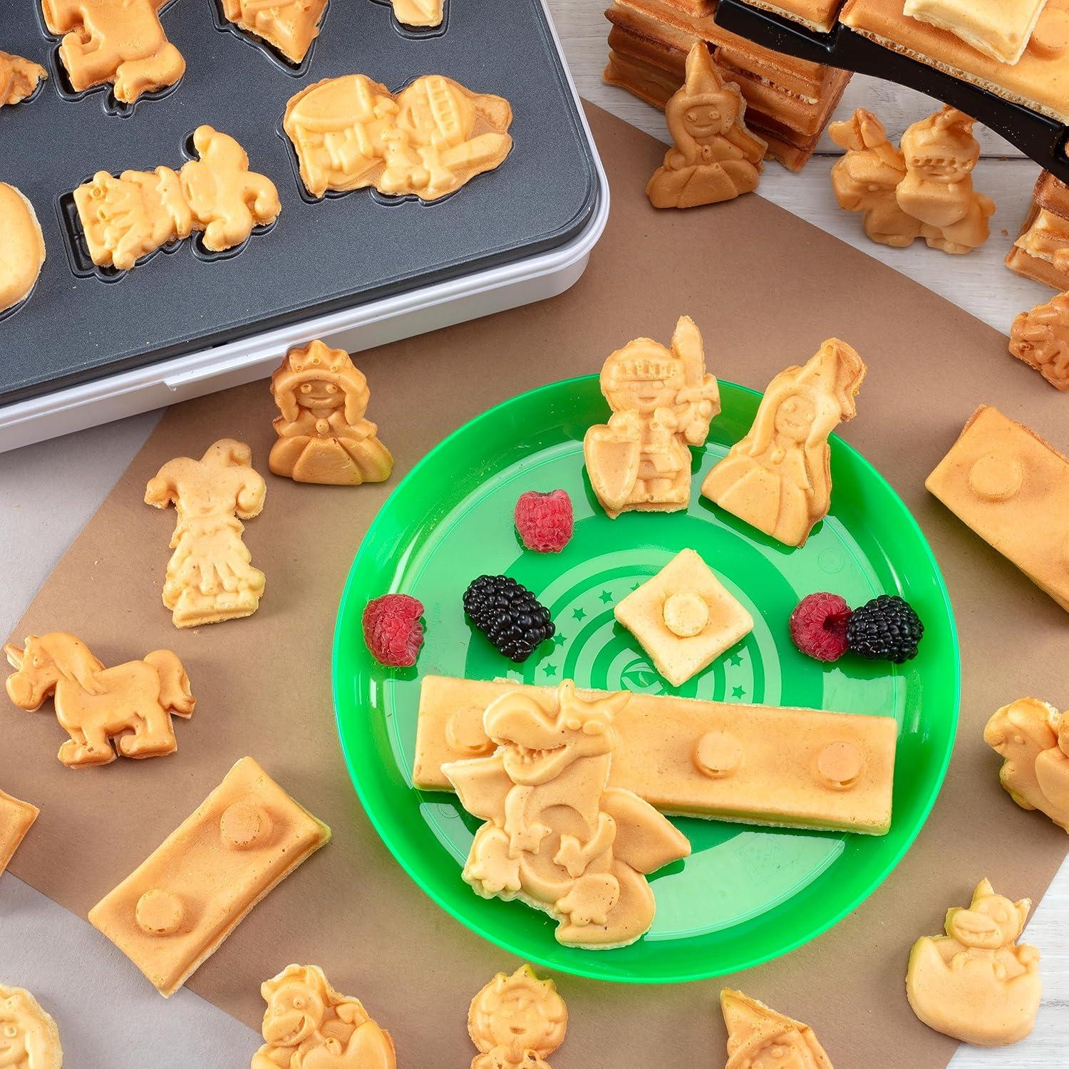 Hacedor de Waffles Waffle Wow! Castillo Fantástico 1200W