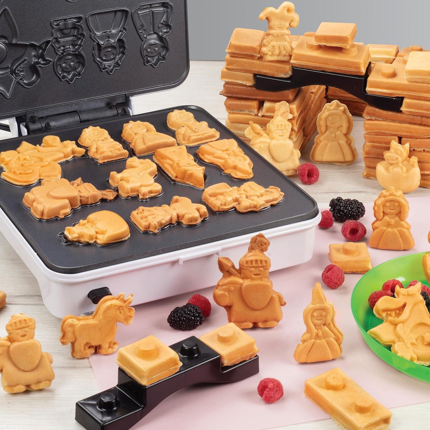 Hacedor de Waffles Waffle Wow! Castillo Fantástico 1200W