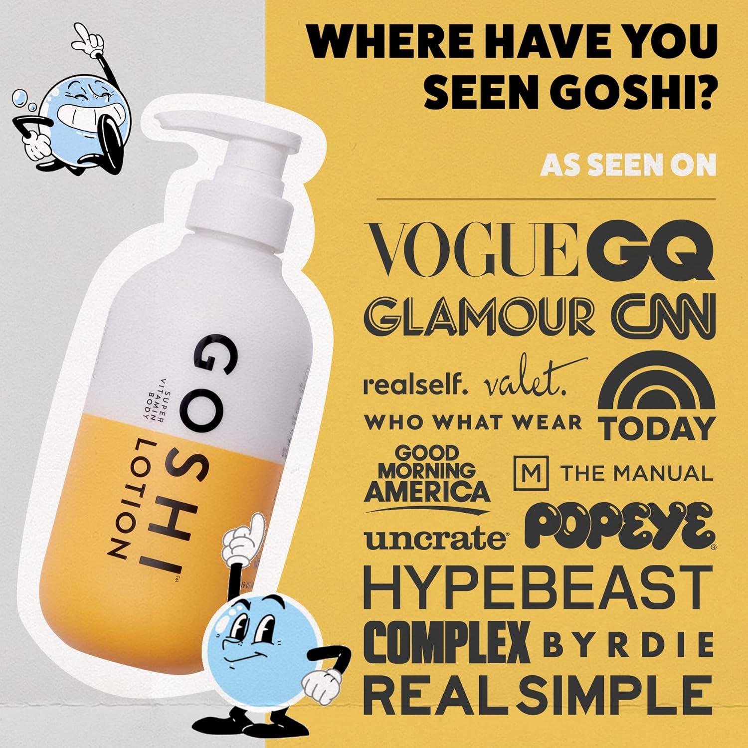 Loción Corporal Hidratante GOSHI 473 ml pH Equilibrado