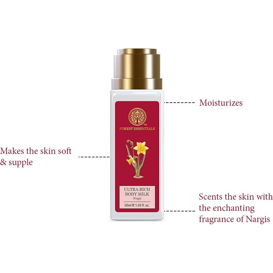 Leche Corporal Ultra Rica Nargis Forest Essentials 50ml