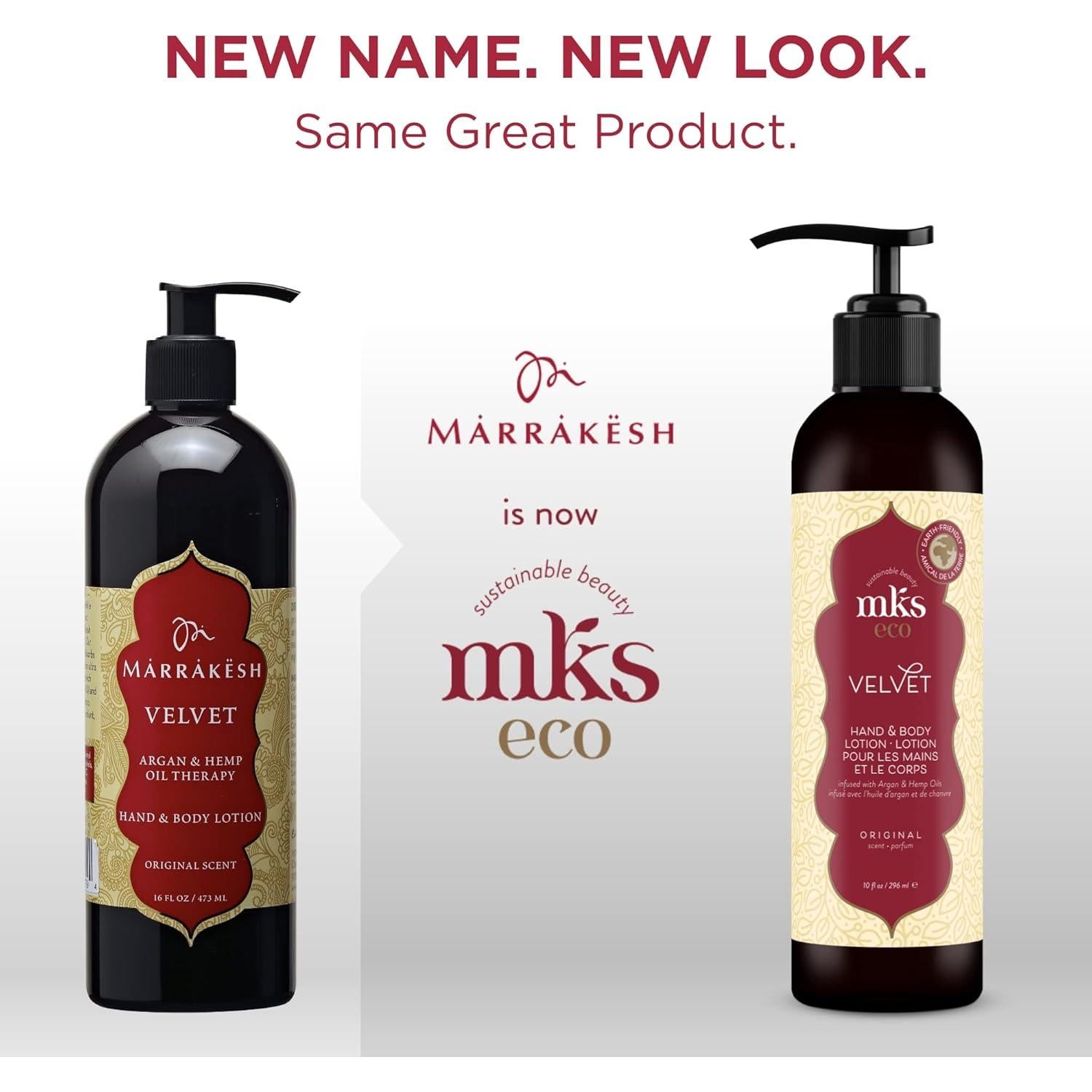 Loción para Manos y Cuerpo MKS Eco Velvet 300ml - Vegana