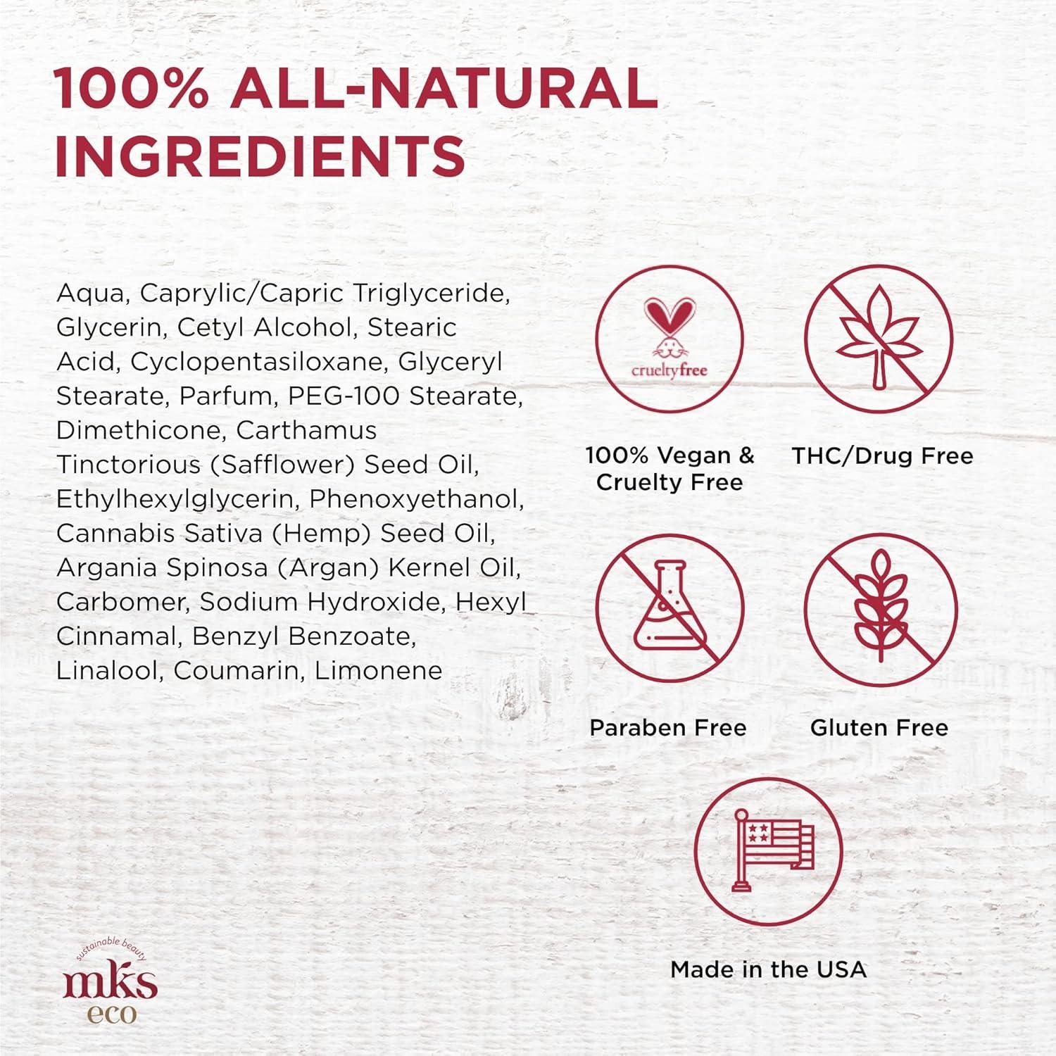 Loción para Manos y Cuerpo MKS Eco Velvet 300ml - Vegana