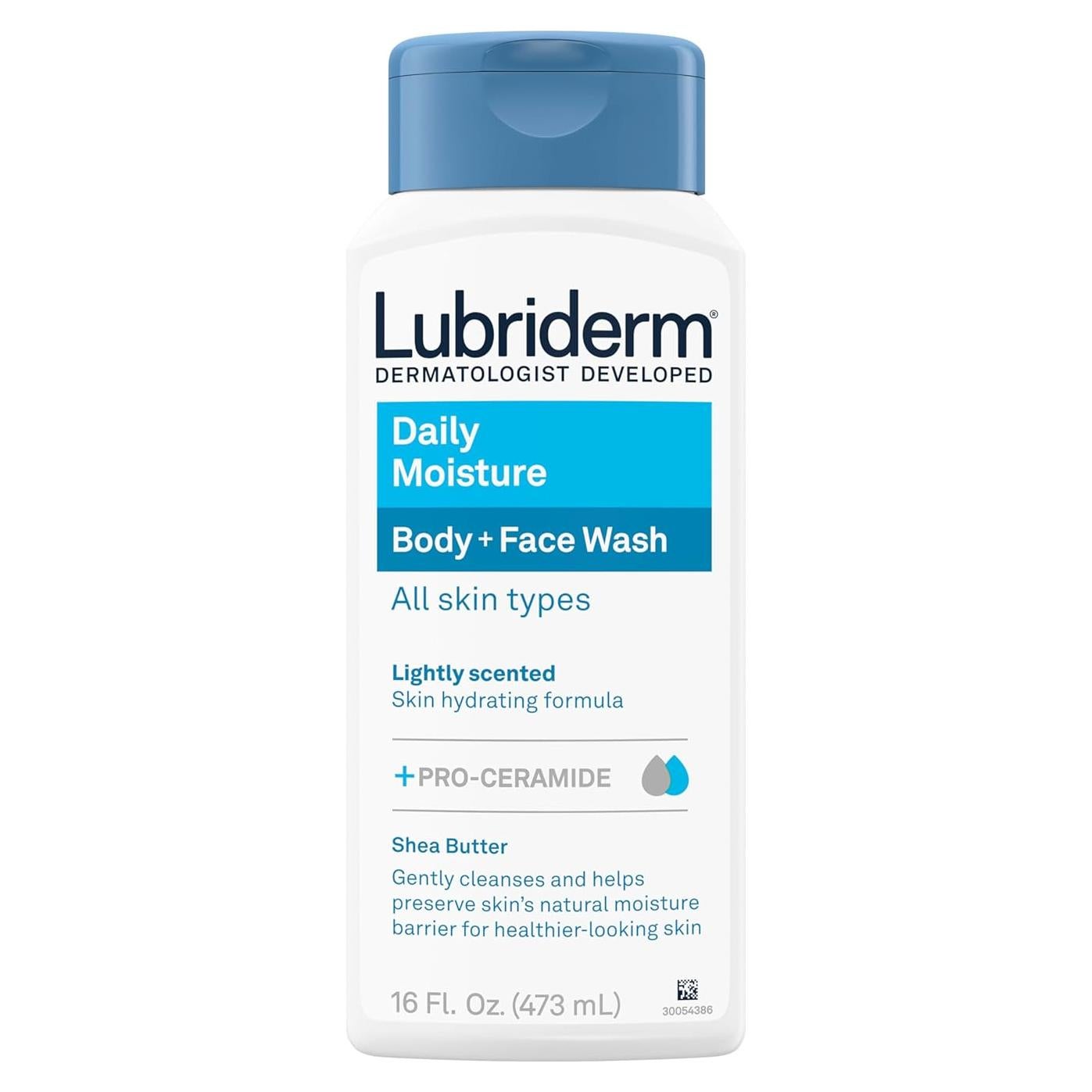 Gel de Ducha Hidratante Lubriderm 16 oz Cuerpo + Cara