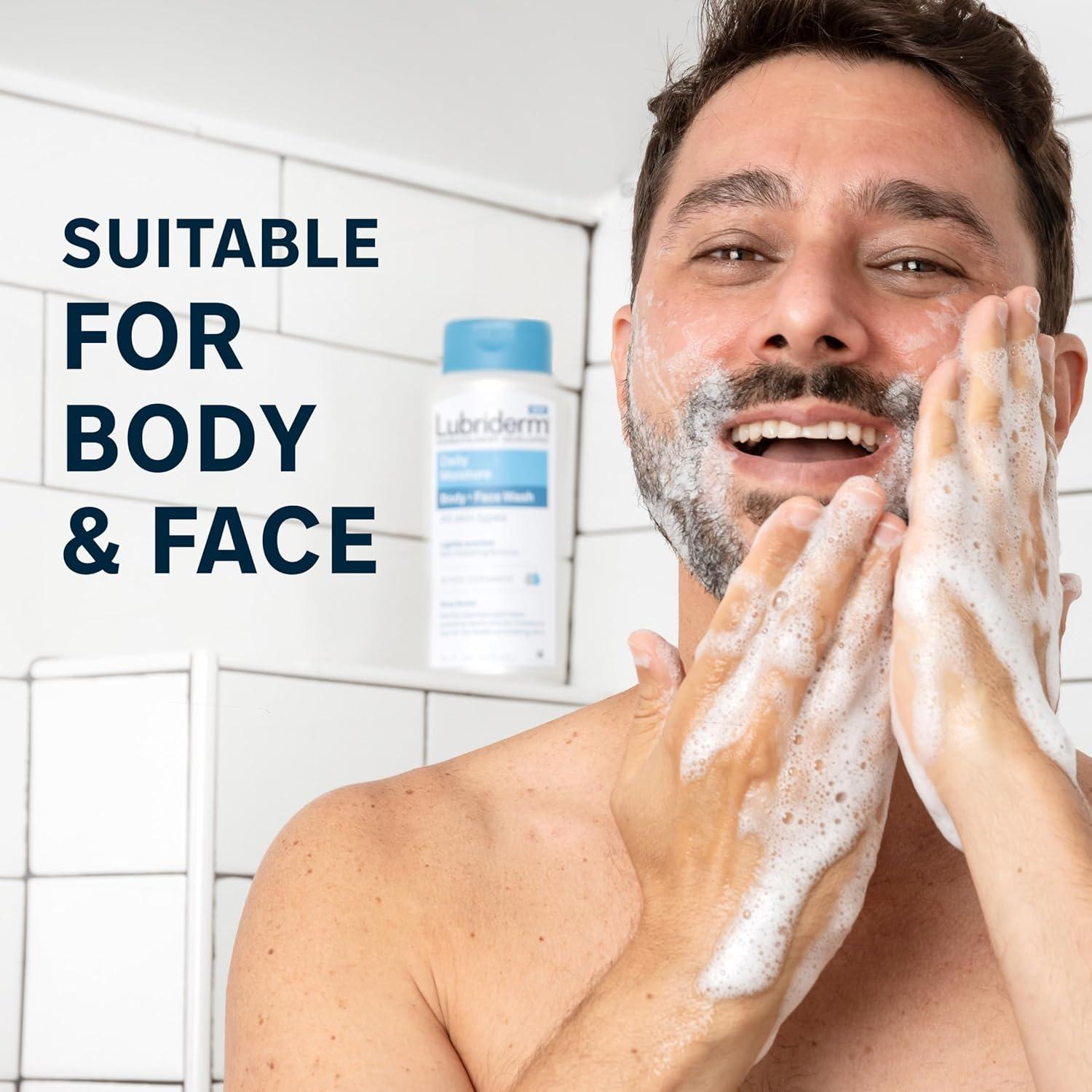 Gel de Ducha Hidratante Lubriderm 16 oz Cuerpo + Cara