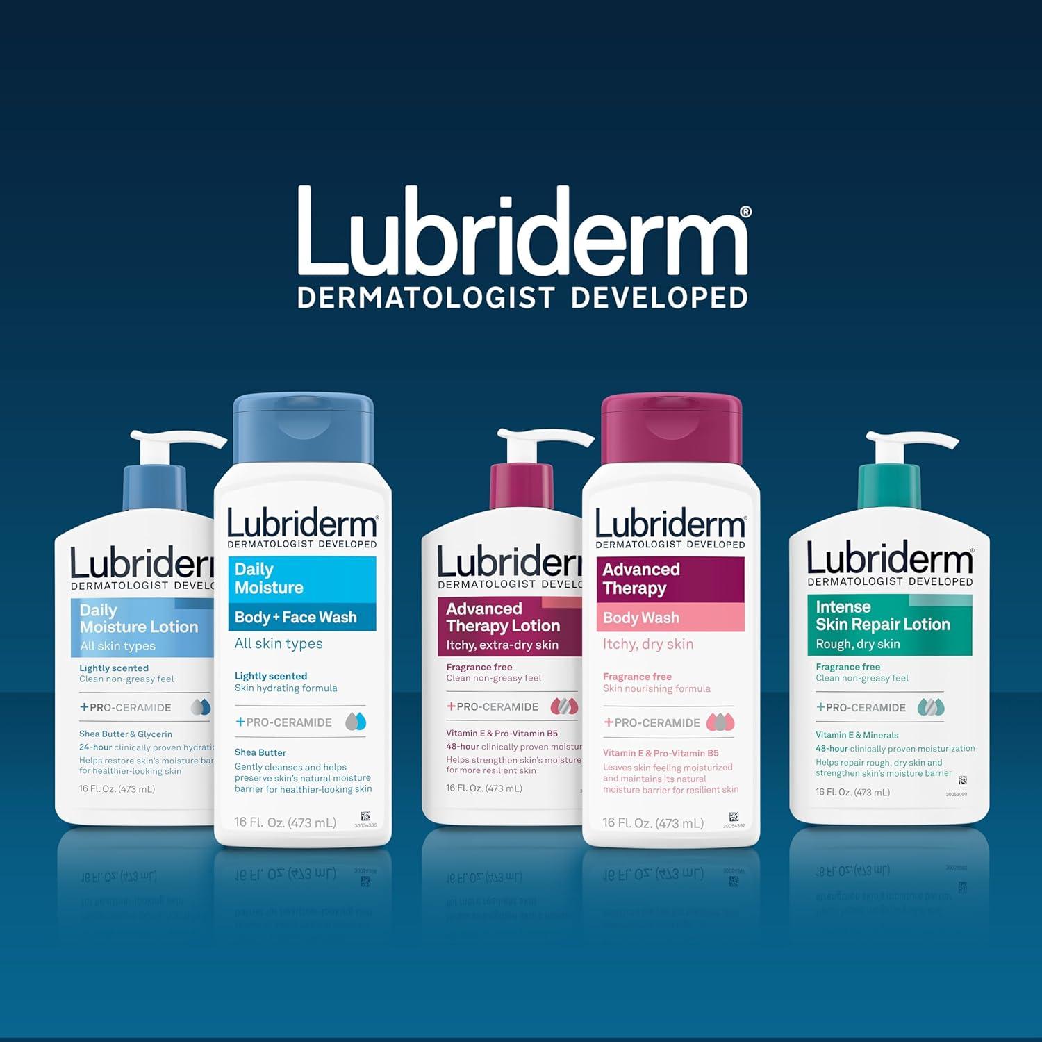 Gel de Ducha Hidratante Lubriderm 16 oz Cuerpo + Cara