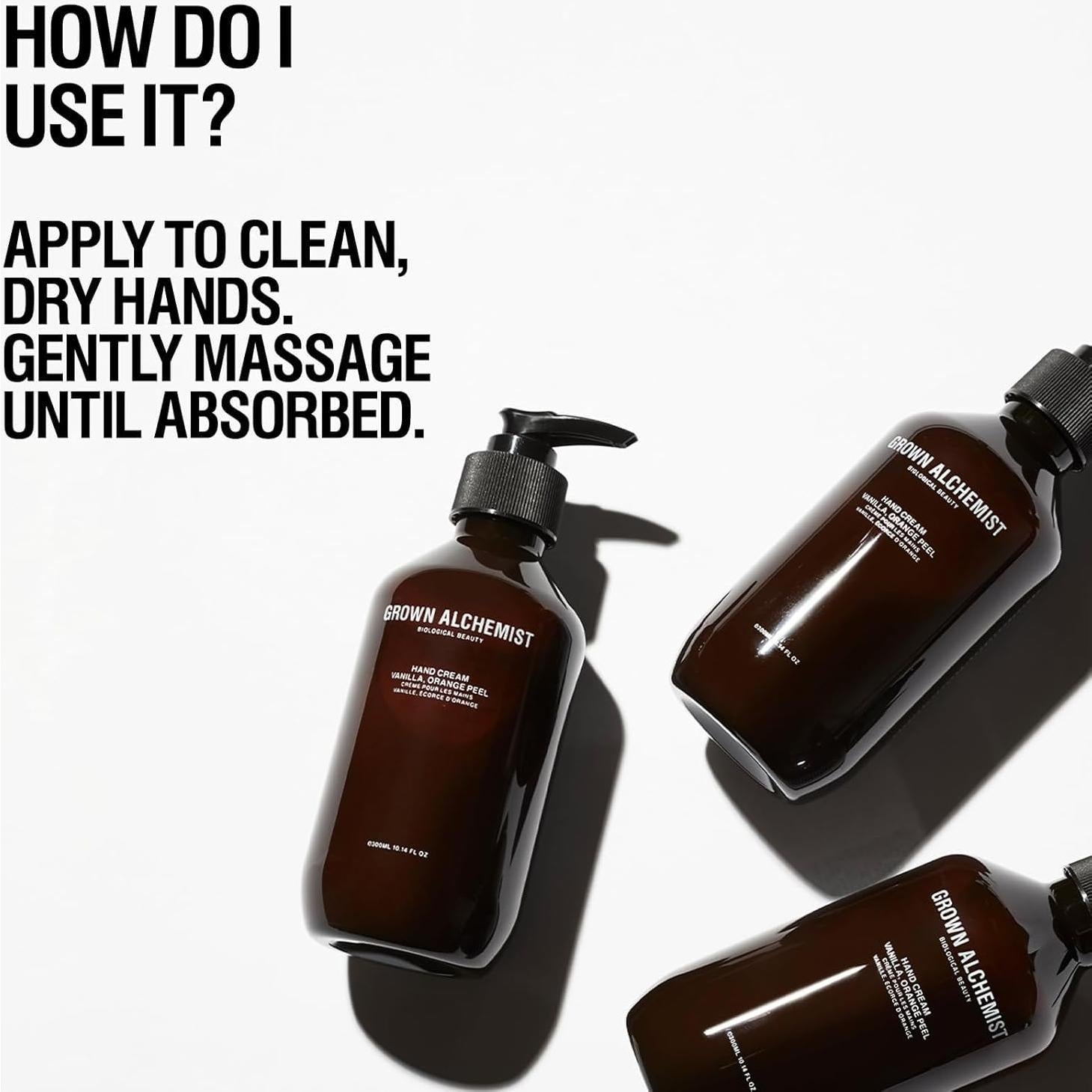 Crema de Manos Grown Alchemist 300 mL Vainilla y Naranja