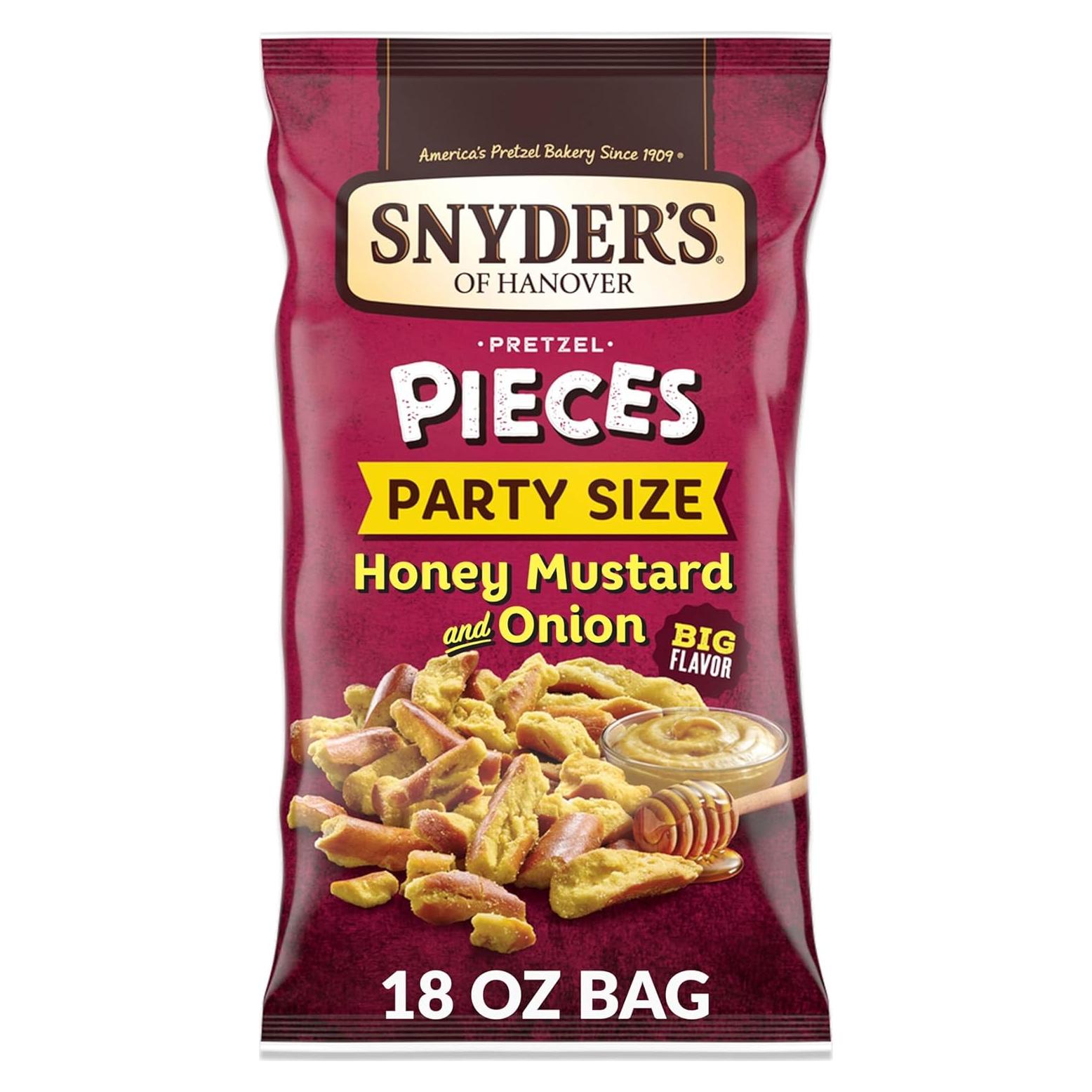 Pretzels Snyder's Mostaza Dulce y Cebolla 510 g Fiesta