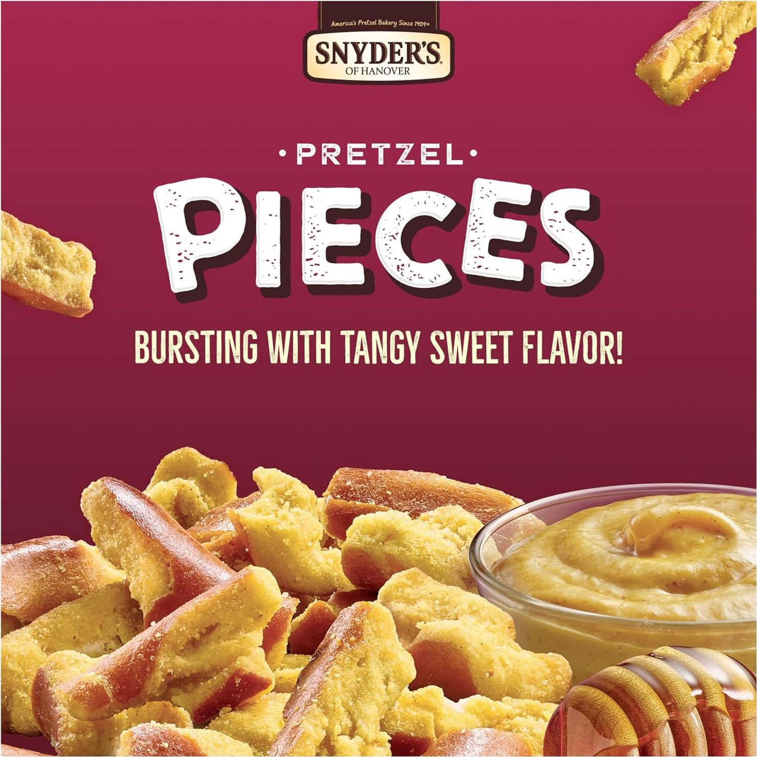 Pretzels Snyder's Mostaza Dulce y Cebolla 510 g Fiesta