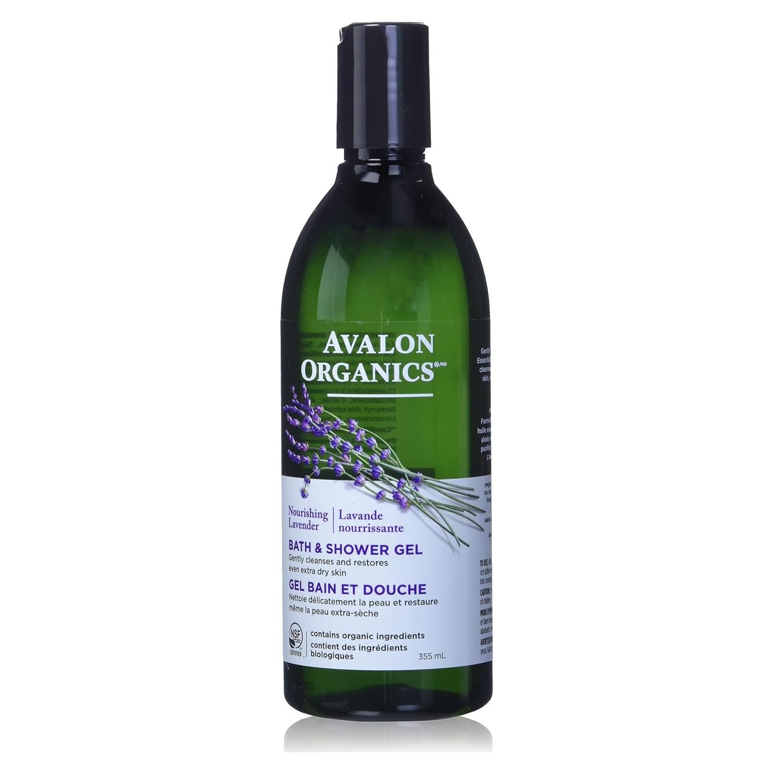 Gel de Baño y Ducha Avalon Orgánico Lavanda 340 g