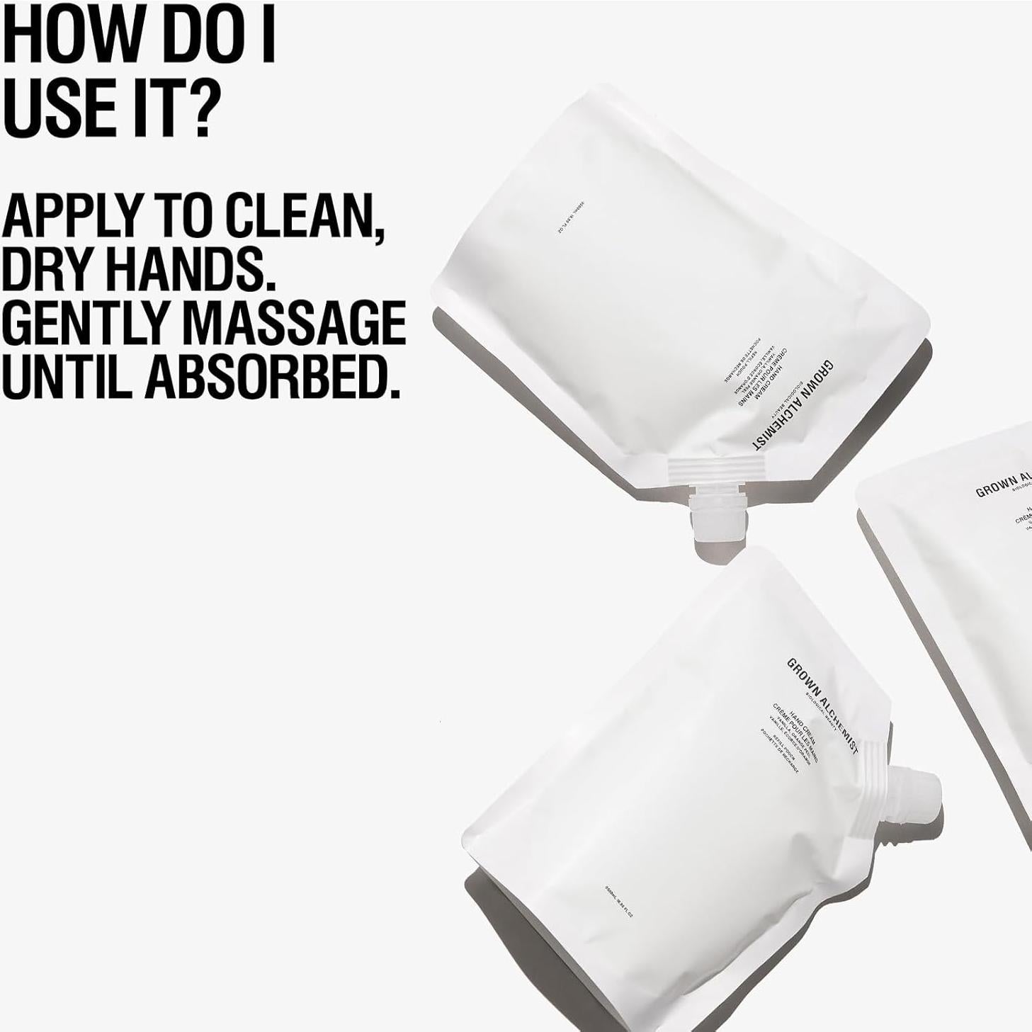 Crema de Manos Grown Alchemist 500ml Vainilla Naranja