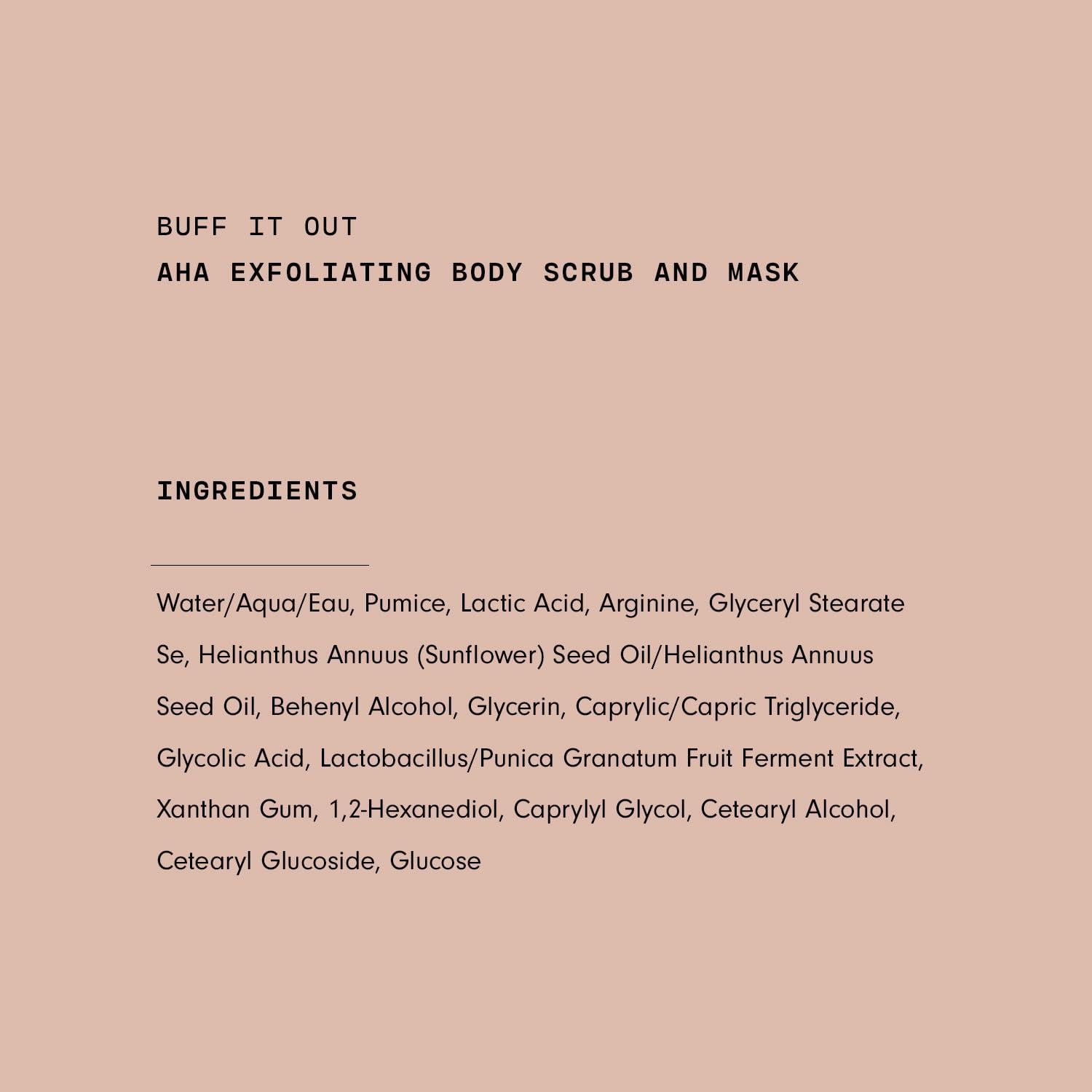 Exfoliante Corporal Versed AHA 177 ml - Ácido Láctico y Glicólico