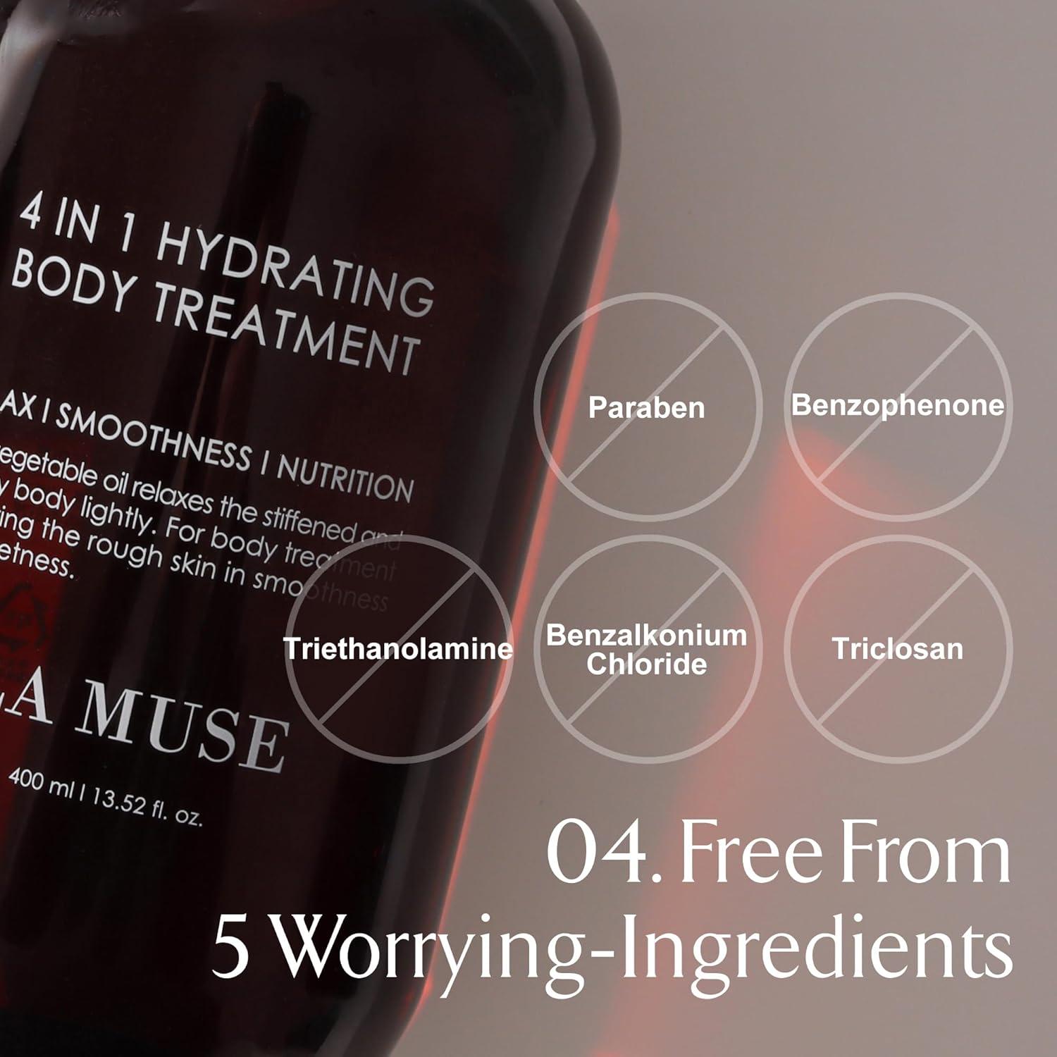 LA MUSE Tratamiento Hidratante Corporal 4-en-1 400 ml