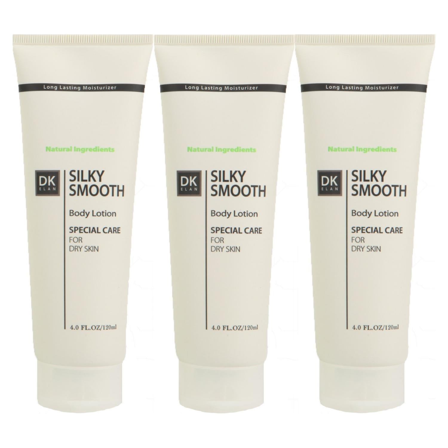 Loción Corporal Suave y Sedosa DK Elan - Paquete de 3