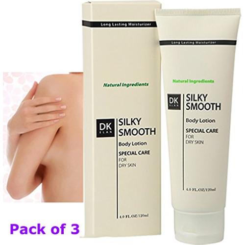 Loción Corporal Suave y Sedosa DK Elan - Paquete de 3