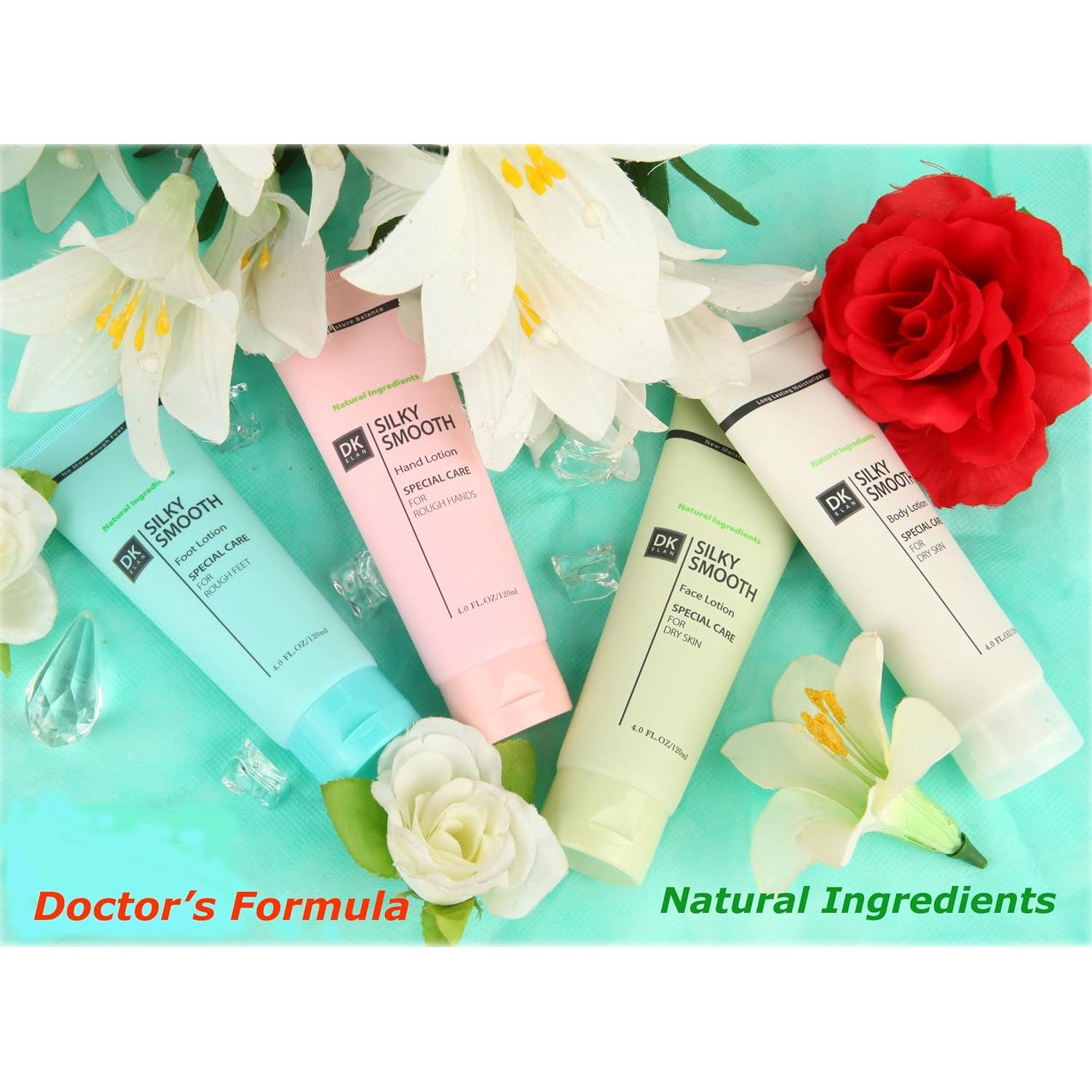 Loción Corporal Suave y Sedosa DK Elan - Paquete de 3