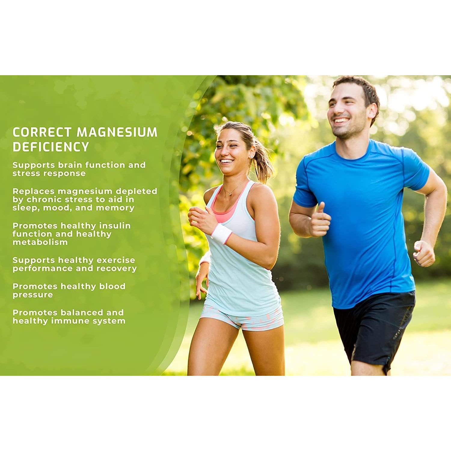 Suplemento de Magnesio BiOptimizers 60 Cápsulas - 7 Formas