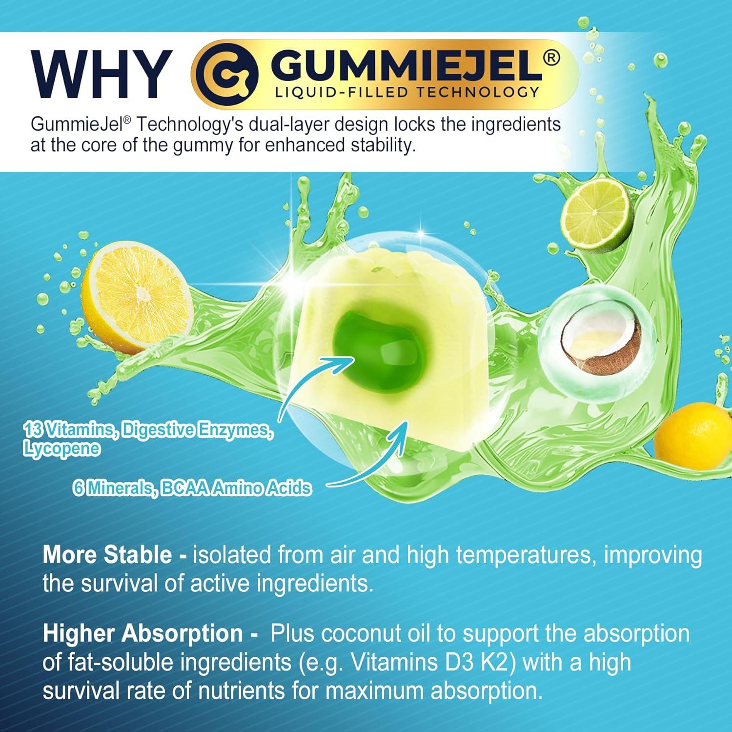 Multivitaminas Metiladas para Hombres Nextdia 60 Gominolas