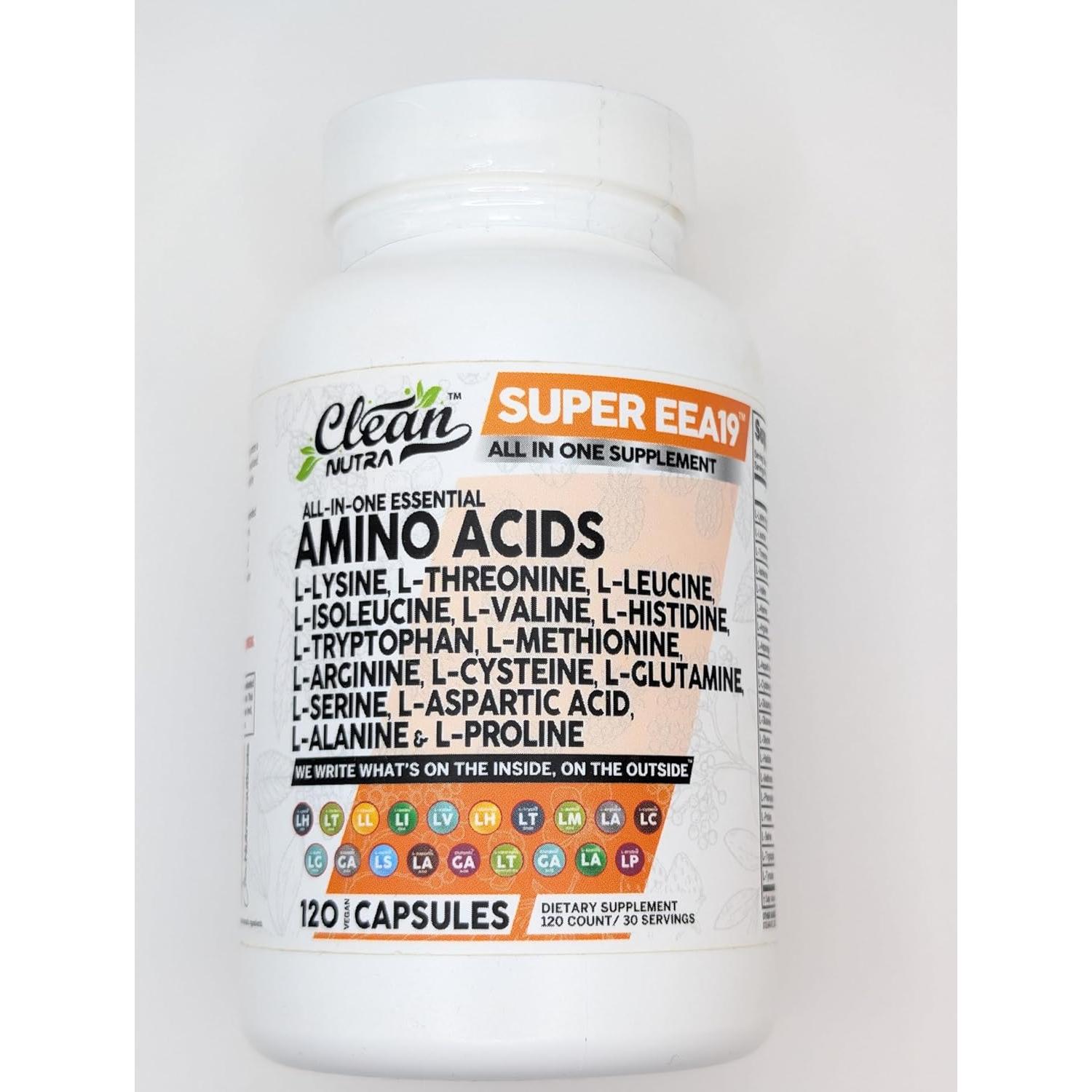 Suplemento Aminoácidos Clean Nutraceuticals 45g
