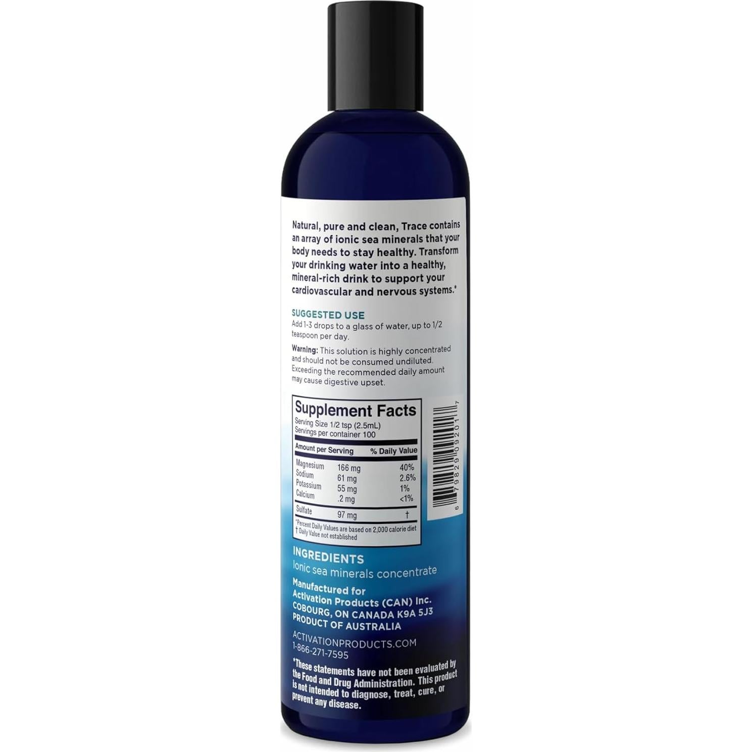 Minerales Líquidos Traza Activation Products 240 ml