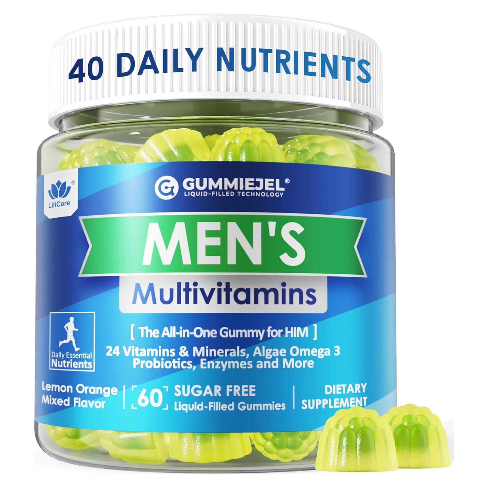 Gomitas Multivitamínicas LILICARE para Hombres 60 Unidades