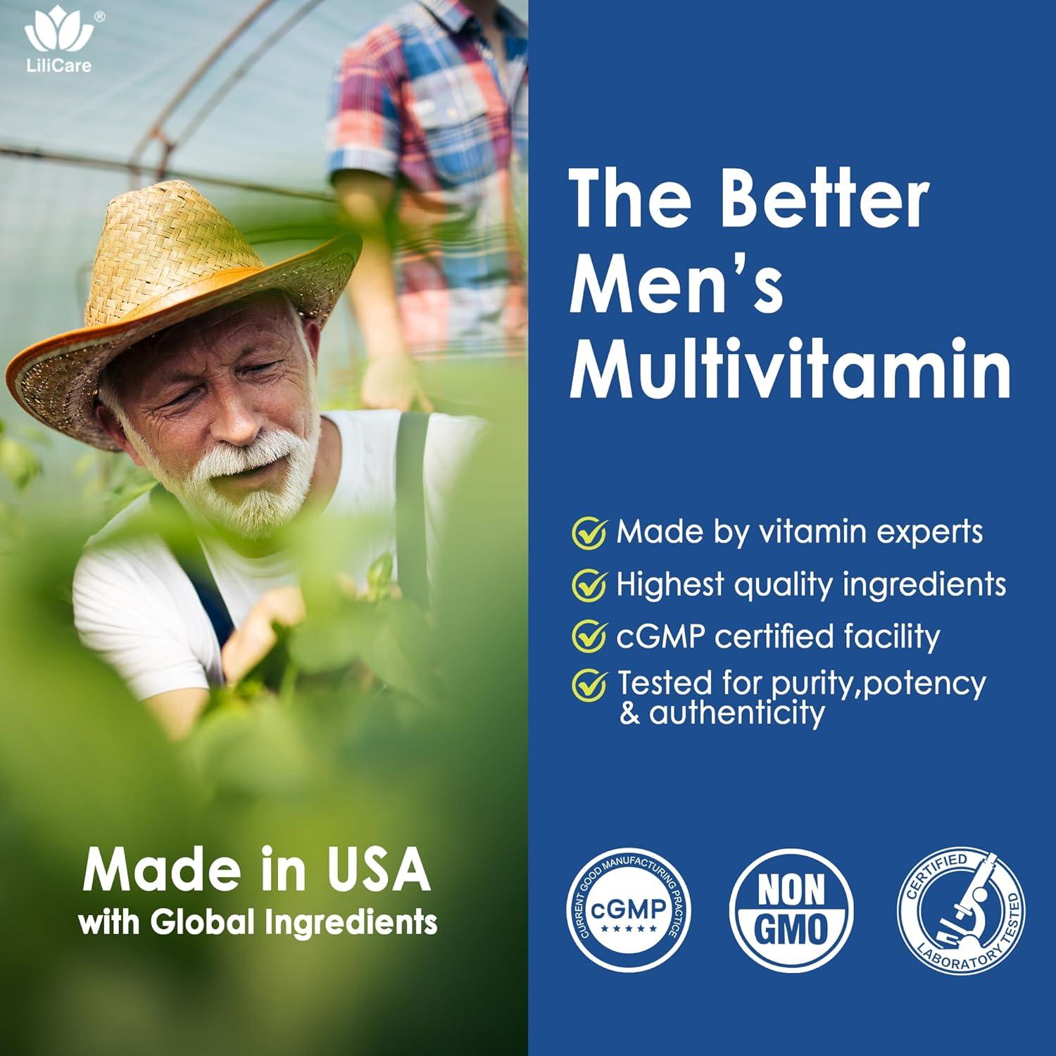 Gomitas Multivitamínicas LILICARE para Hombres 60 Unidades