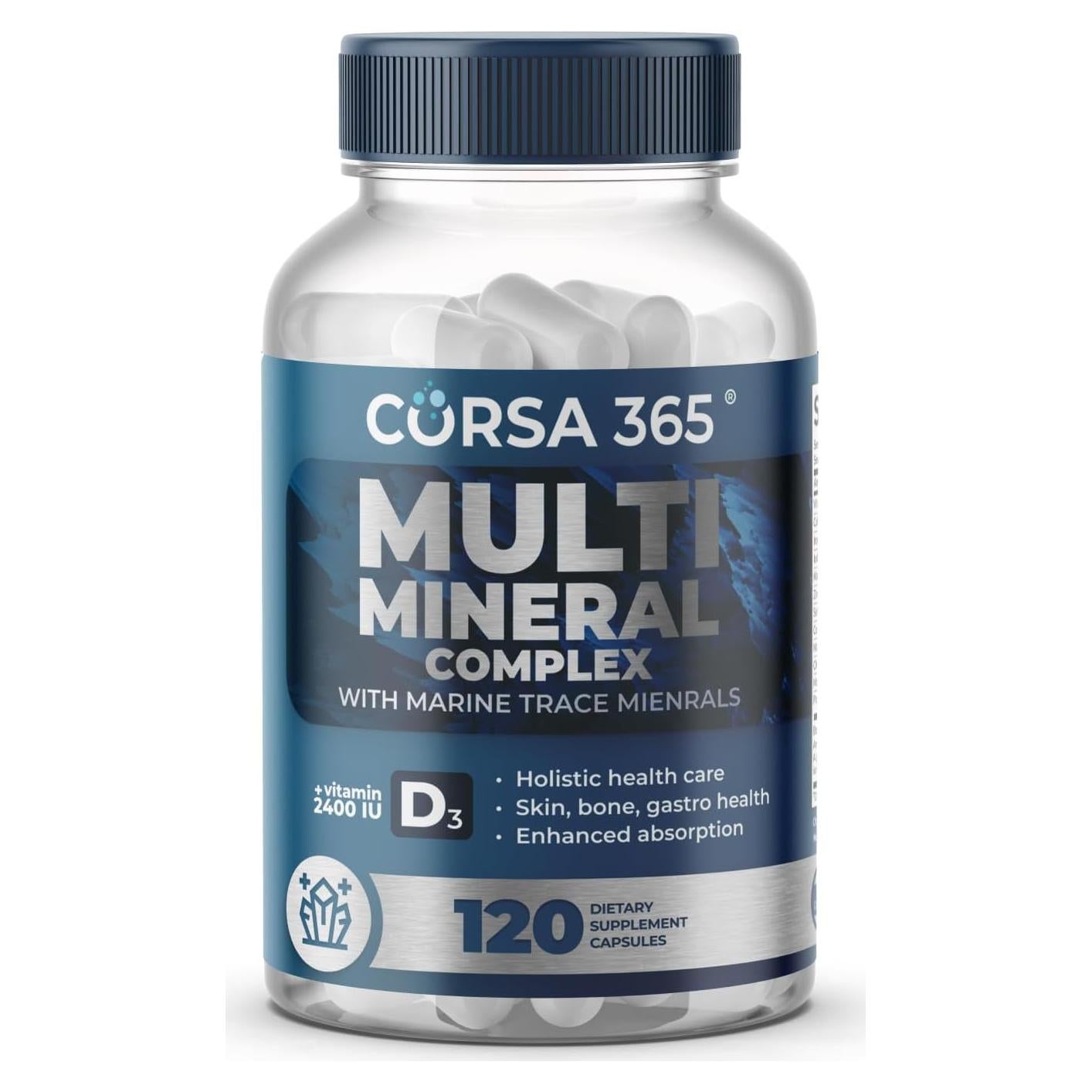Suplemento Multimineral Biotech Solutions 120 Cápsulas