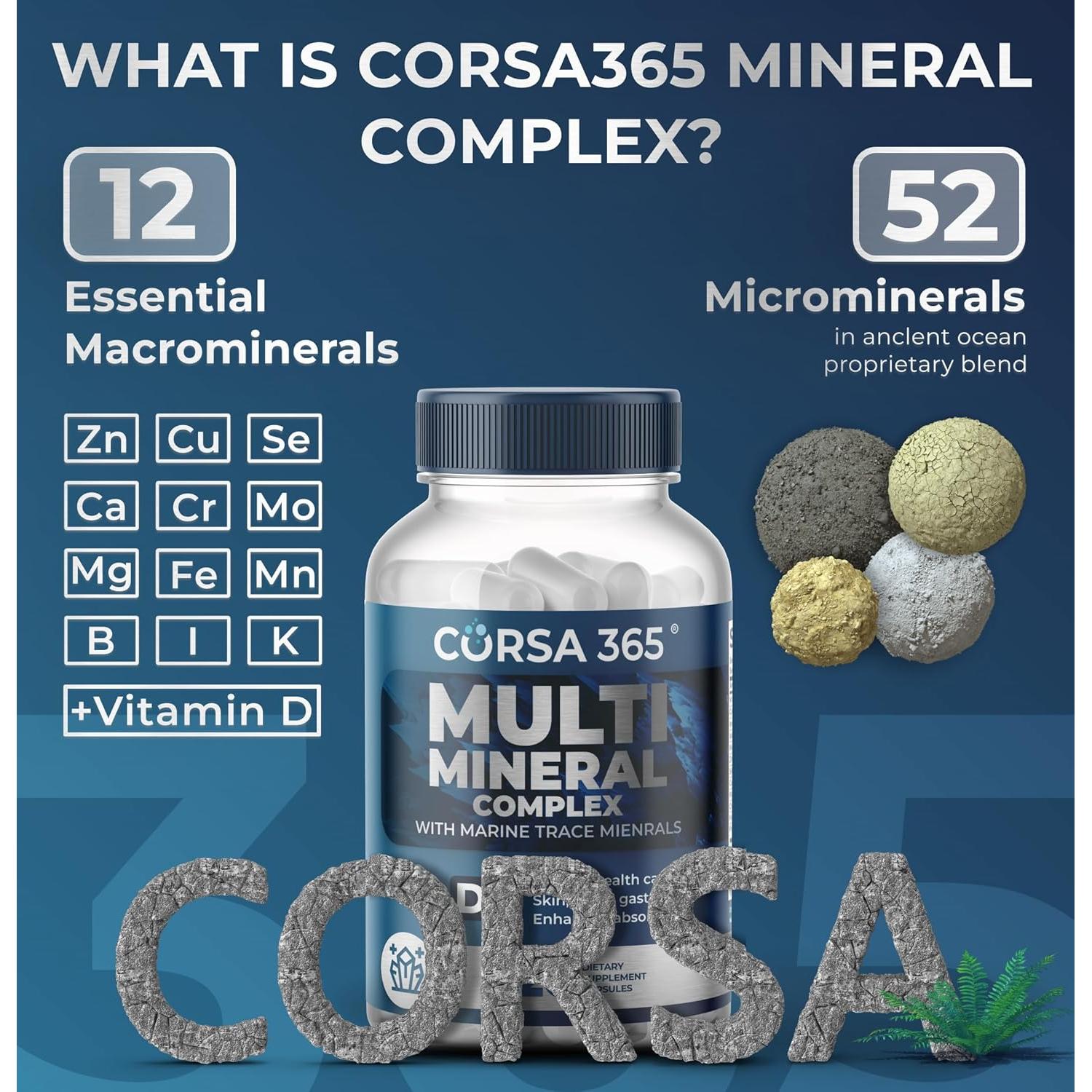 Suplemento Multimineral Biotech Solutions 120 Cápsulas