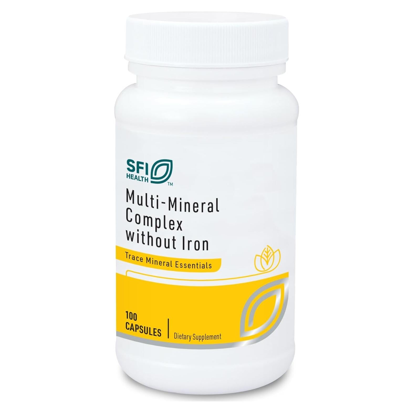 Klaire Labs Complejo Multi-Minera Sin Hierro 100 Cápsulas