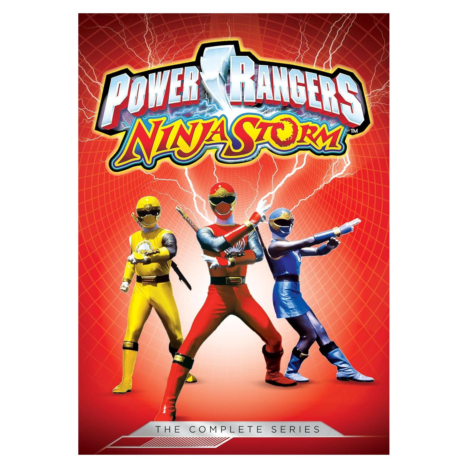 Power Rangers Ninja Storm DVD Completo 38 Episodios