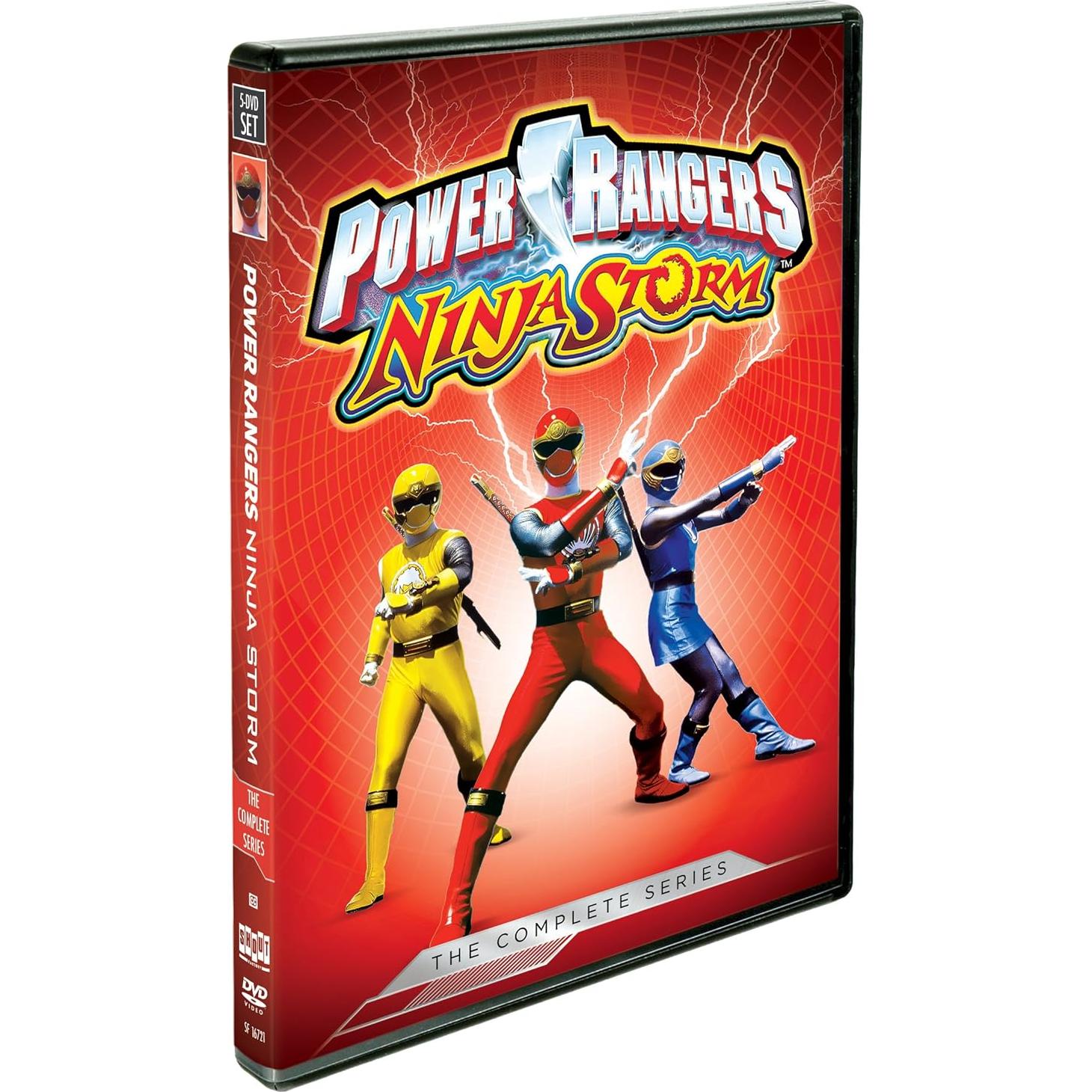 Power Rangers Ninja Storm DVD Completo 38 Episodios
