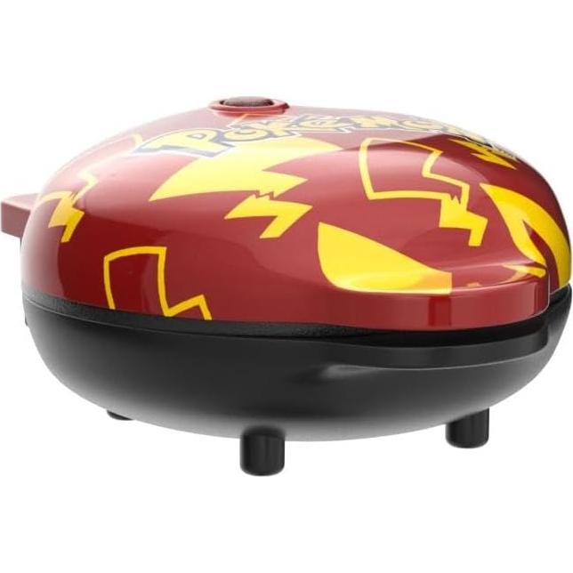 Mini Waffle Maker Pikachu Uncanny Brands - 650W Antiadherente