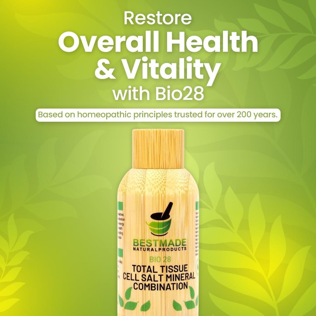 Suplemento Mineral Natural Bio 28 - 300 Pellets Salud