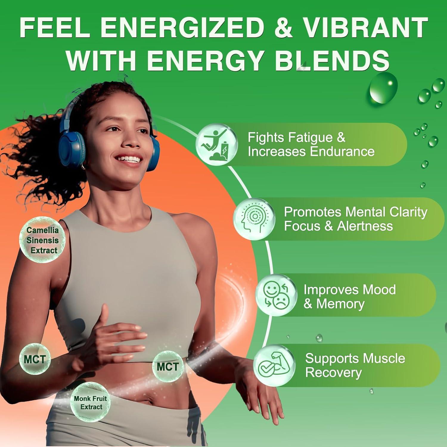 Polvo de Colágeno Energético Nature Target 349g - Multivitaminas