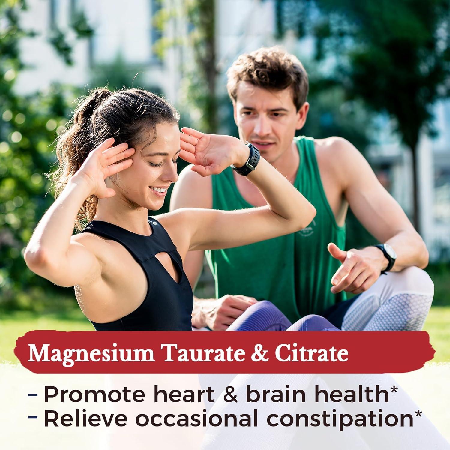 Suplemento Complejo de Magnesio Vitalitown 500mg 120 Cápsulas