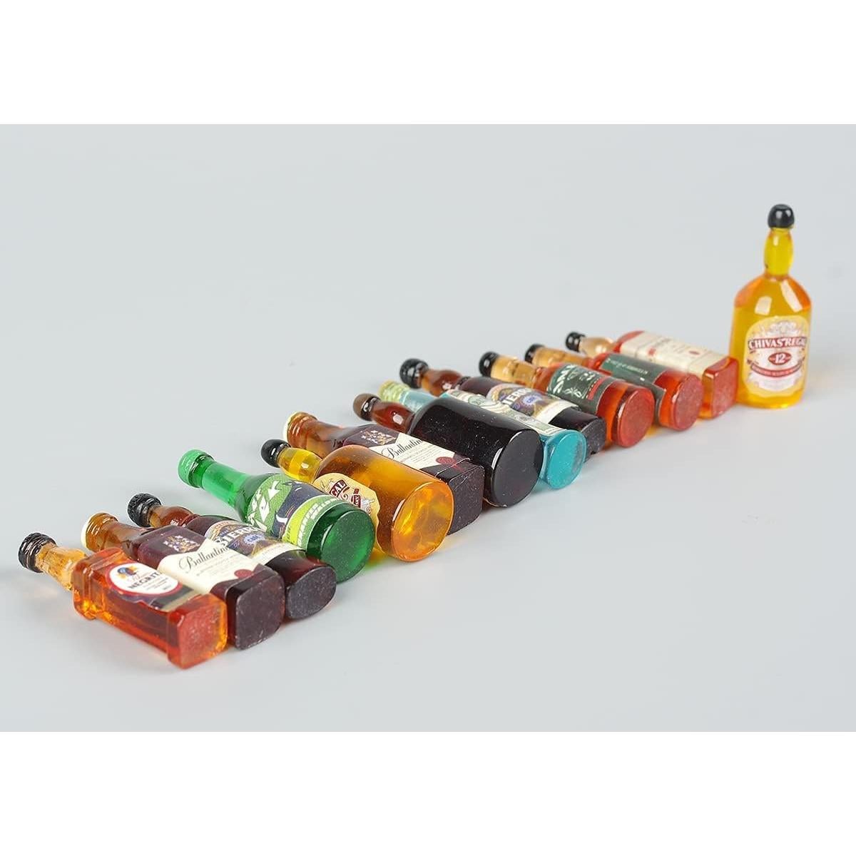 40 Mini Botellas de Cerveza Falsas LIJIAN'S SHOP Decoración