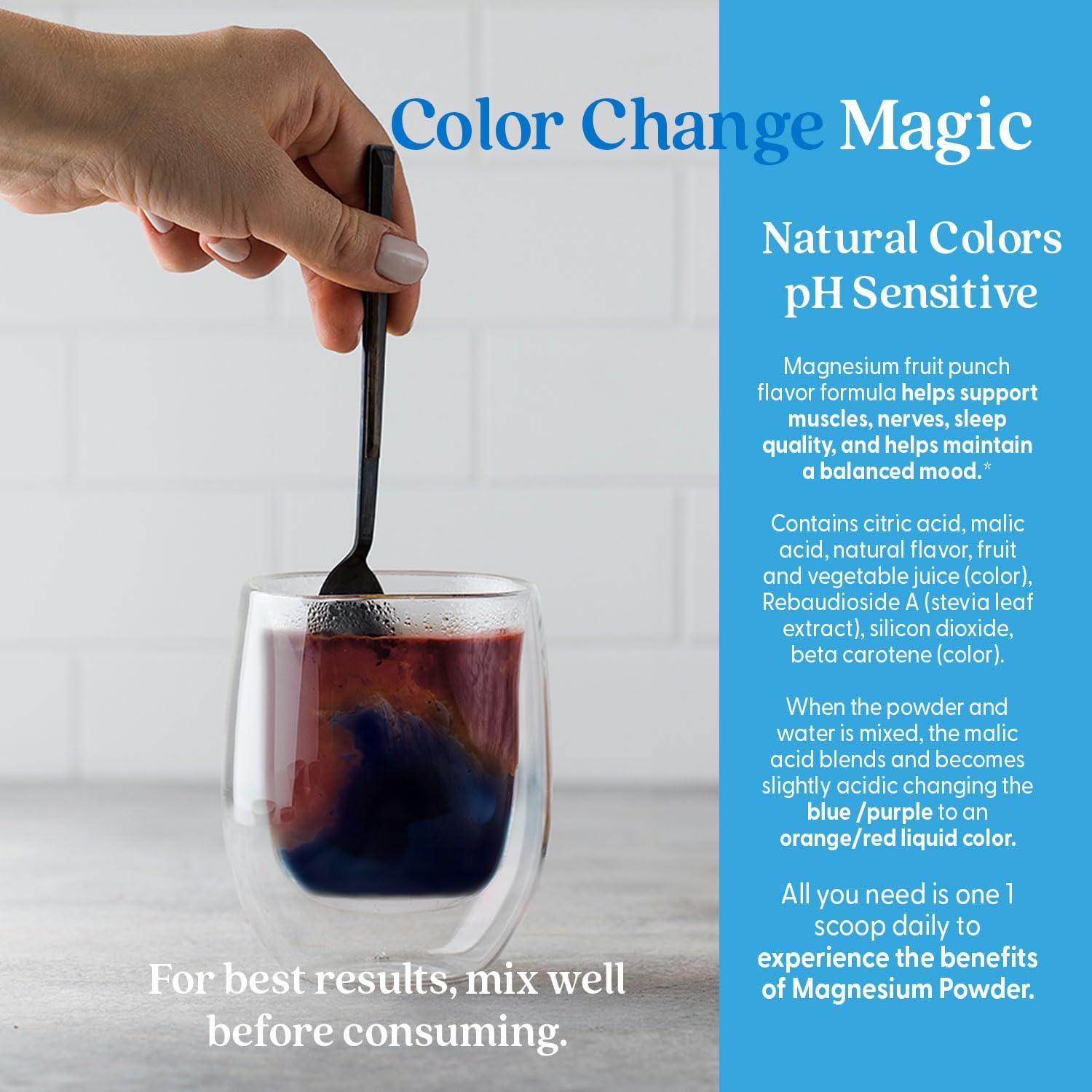 Polvo de Magnesio Alta Absorción Doctor's Best 340g Sabor Fruta Punch